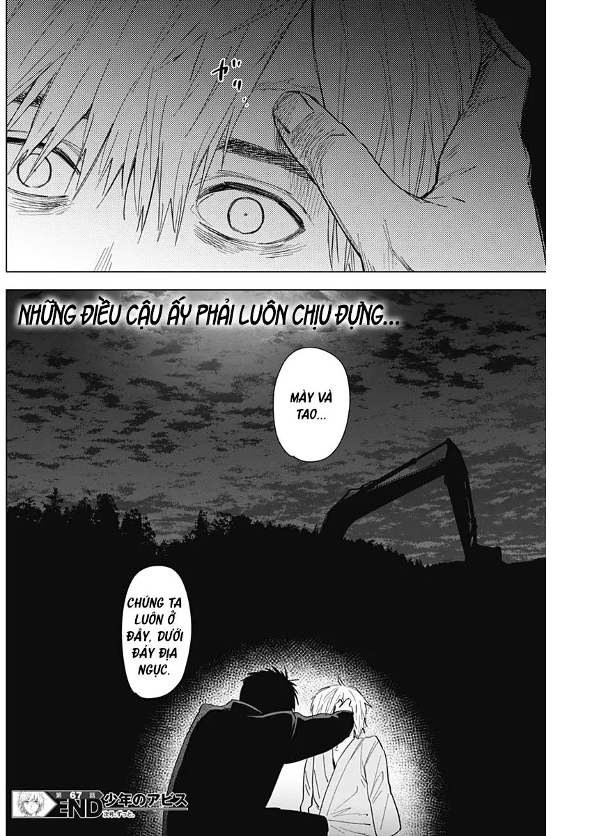 HentaiVN.net - Ảnh 21 - Shounen no Abyss [The World End Boy Meets Girl; 少年のアビス] - Chap 67: Tôi vì cậu