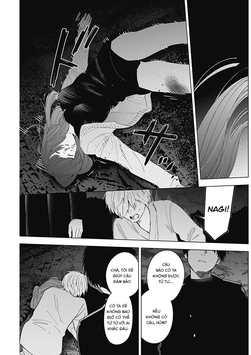 HentaiVN.net - Ảnh 7 - Shounen no Abyss [The World End Boy Meets Girl; 少年のアビス] - Chap 67: Tôi vì cậu