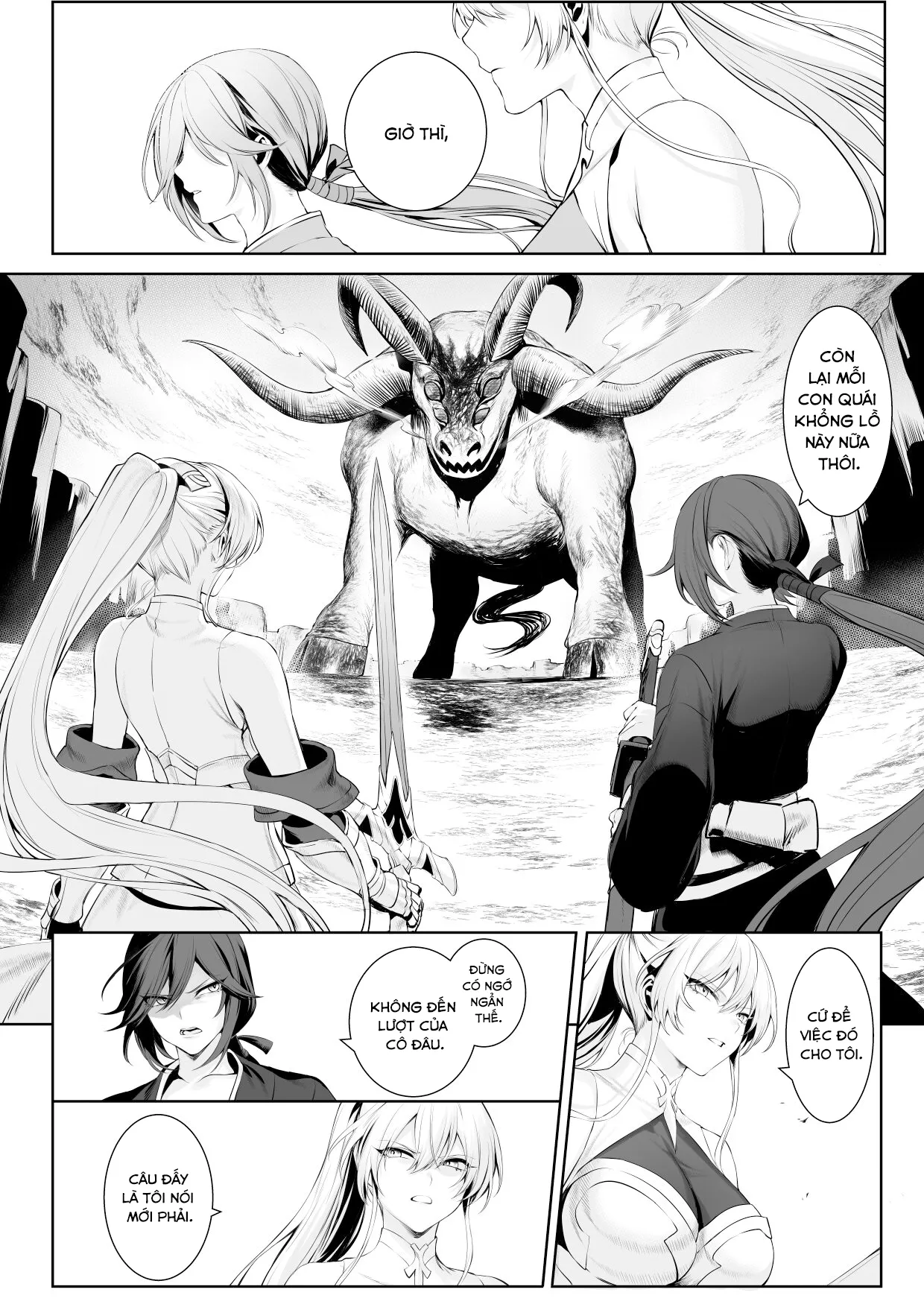 HentaiVN.net - Ảnh 26 - Câu chuyện về những thiếu nữ chiến tranh! ~Nữ Samurai~ [Ikusa Otome to Ikusa Goto!; 戦乙女といくさごと!] - ~Nữ Thánh kỵ sĩ~ Nửa đầu
