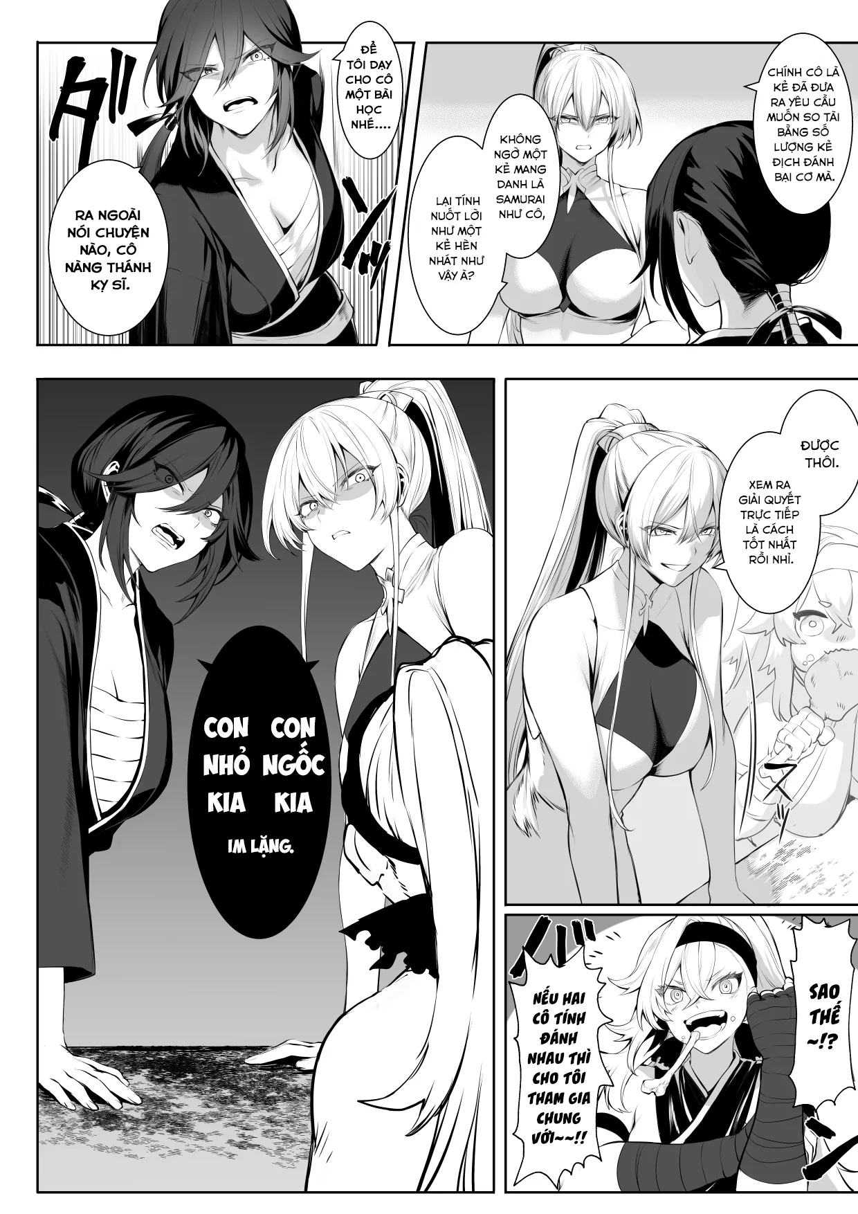 HentaiVN.net - Ảnh 37 - Câu chuyện về những thiếu nữ chiến tranh! ~Nữ Samurai~ [Ikusa Otome to Ikusa Goto!; 戦乙女といくさごと!] - ~Nữ Thánh kỵ sĩ~ Nửa đầu