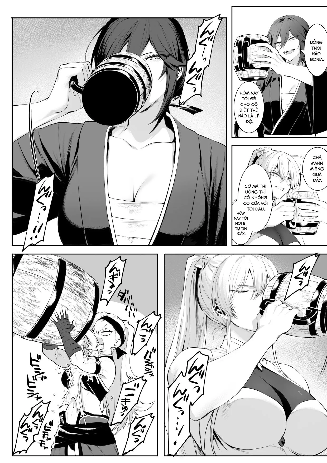 HentaiVN.net - Ảnh 41 - Câu chuyện về những thiếu nữ chiến tranh! ~Nữ Samurai~ [Ikusa Otome to Ikusa Goto!; 戦乙女といくさごと!] - ~Nữ Thánh kỵ sĩ~ Nửa đầu