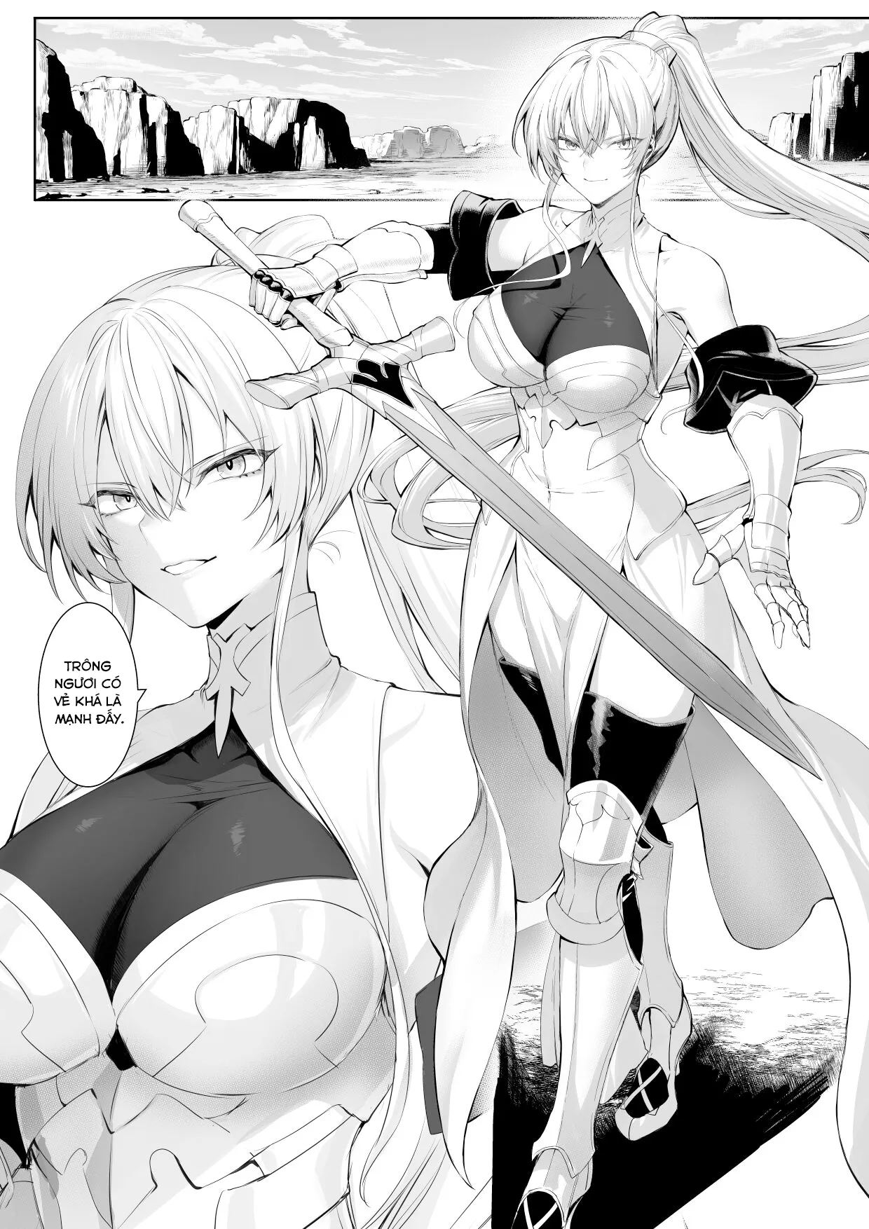 HentaiVN.net - Ảnh 7 - Câu chuyện về những thiếu nữ chiến tranh! ~Nữ Samurai~ [Ikusa Otome to Ikusa Goto!; 戦乙女といくさごと!] - ~Nữ Thánh kỵ sĩ~ Nửa đầu