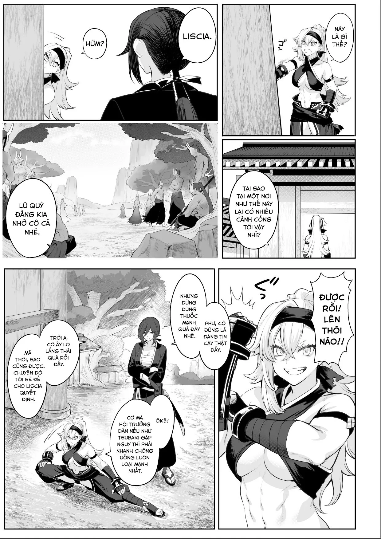 HentaiVN.net - Ảnh 37 - Câu chuyện về những thiếu nữ chiến tranh! ~Nữ Samurai~ [Ikusa Otome to Ikusa Goto!; 戦乙女といくさごと!] - ~Nữ Samurai~ Nửa đầu