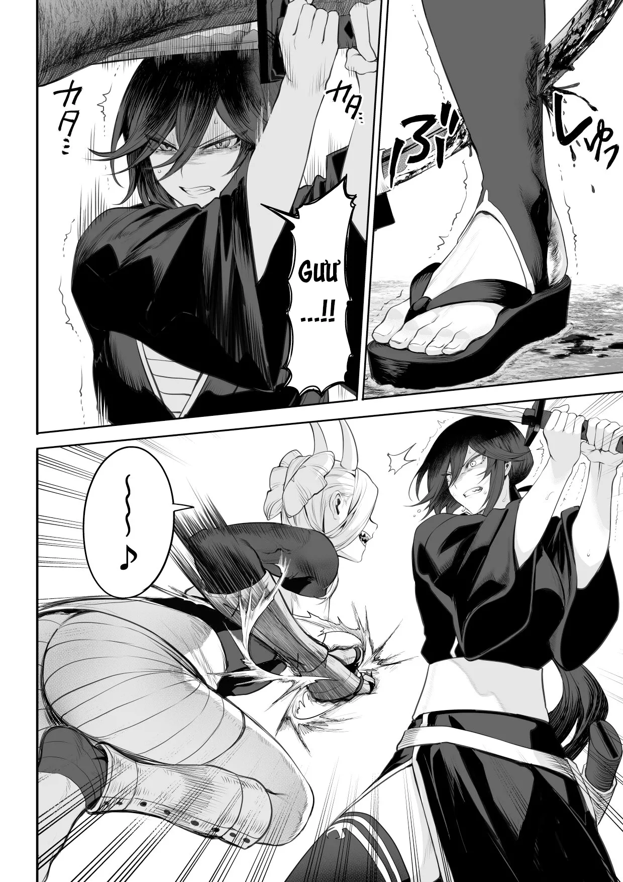 HentaiVN.net - Ảnh 76 - Câu chuyện về những thiếu nữ chiến tranh! ~Nữ Samurai~ [Ikusa Otome to Ikusa Goto!; 戦乙女といくさごと!] - ~Nữ Samurai~ Nửa đầu