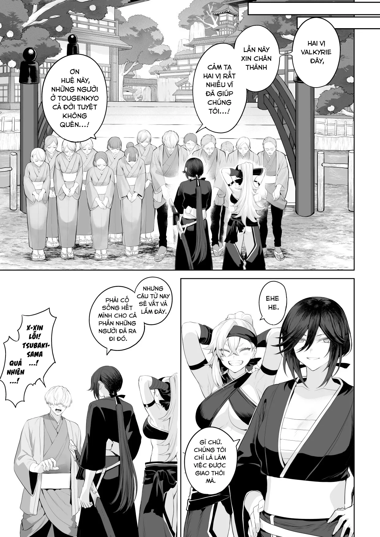 HentaiVN.net - Ảnh 55 - Câu chuyện về những thiếu nữ chiến tranh! ~Nữ Samurai~ [Ikusa Otome to Ikusa Goto!; 戦乙女といくさごと!] - ~Nữ Samurai~ Nửa cuối