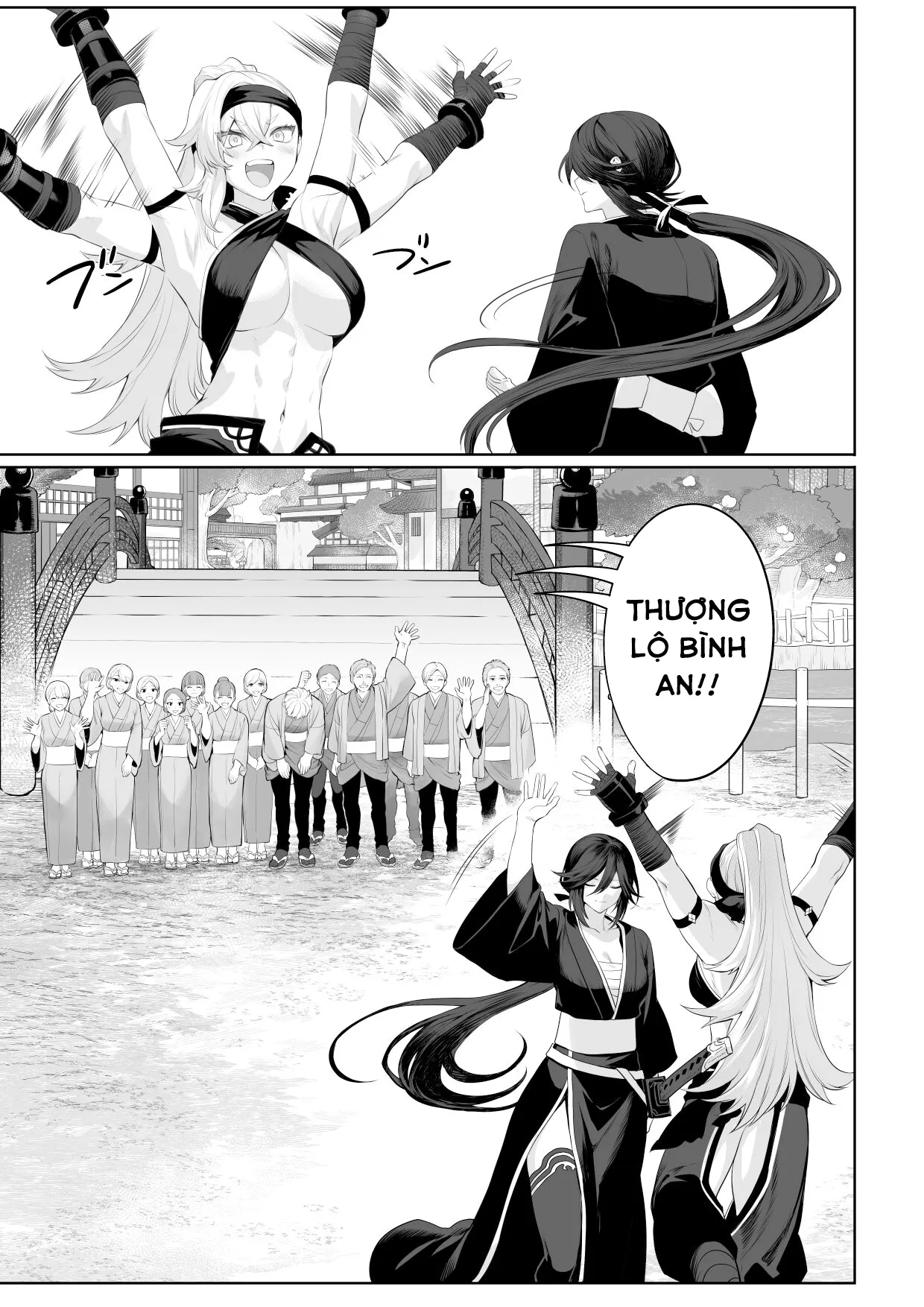 HentaiVN.net - Ảnh 57 - Câu chuyện về những thiếu nữ chiến tranh! ~Nữ Samurai~ [Ikusa Otome to Ikusa Goto!; 戦乙女といくさごと!] - ~Nữ Samurai~ Nửa cuối