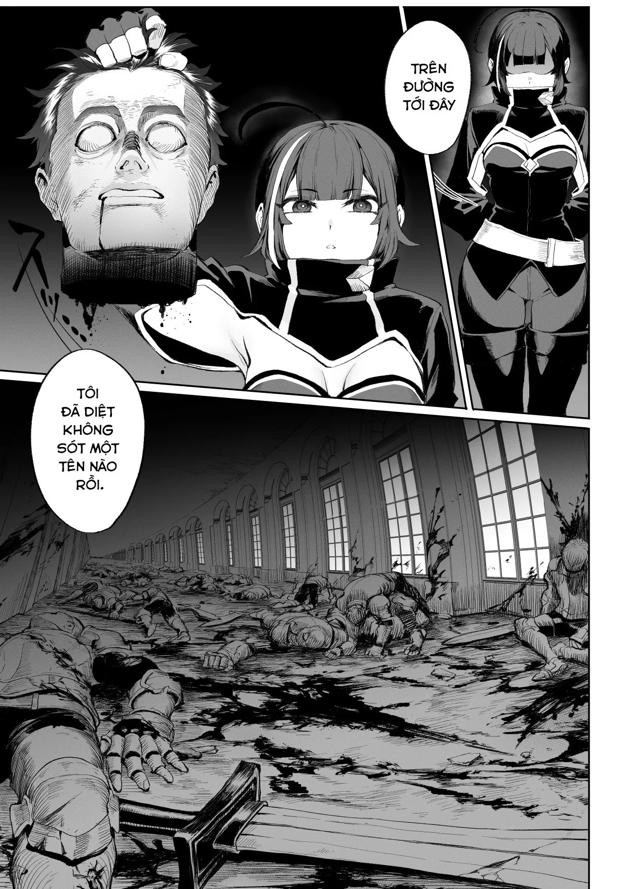 HentaiVN.net - Ảnh 16 - Câu chuyện về những thiếu nữ chiến tranh! ~Nữ Samurai~ [Ikusa Otome to Ikusa Goto!; 戦乙女といくさごと!] - ~Nữ sát thủ~ Nửa đầu