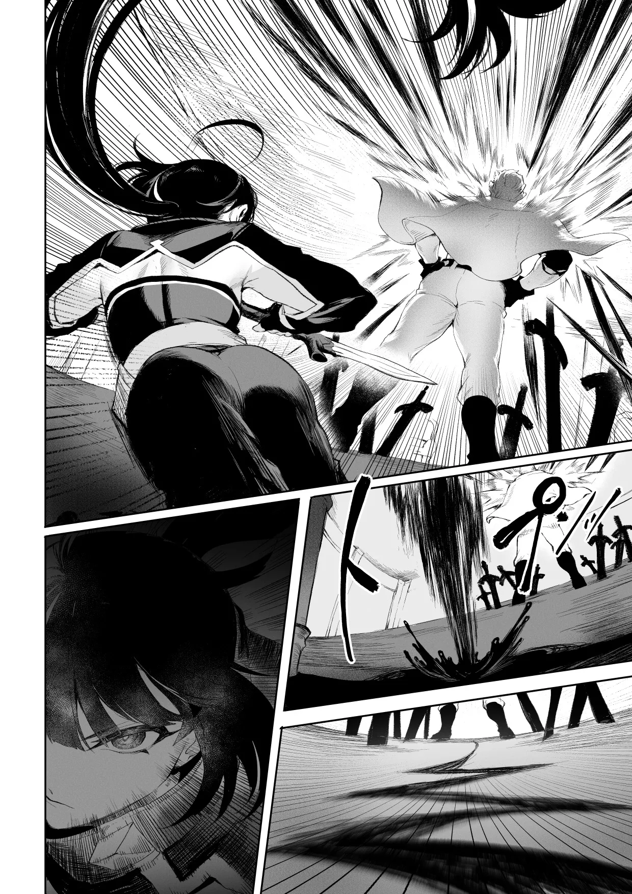 HentaiVN.net - Ảnh 51 - Câu chuyện về những thiếu nữ chiến tranh! ~Nữ Samurai~ [Ikusa Otome to Ikusa Goto!; 戦乙女といくさごと!] - ~Nữ sát thủ~ Nửa đầu