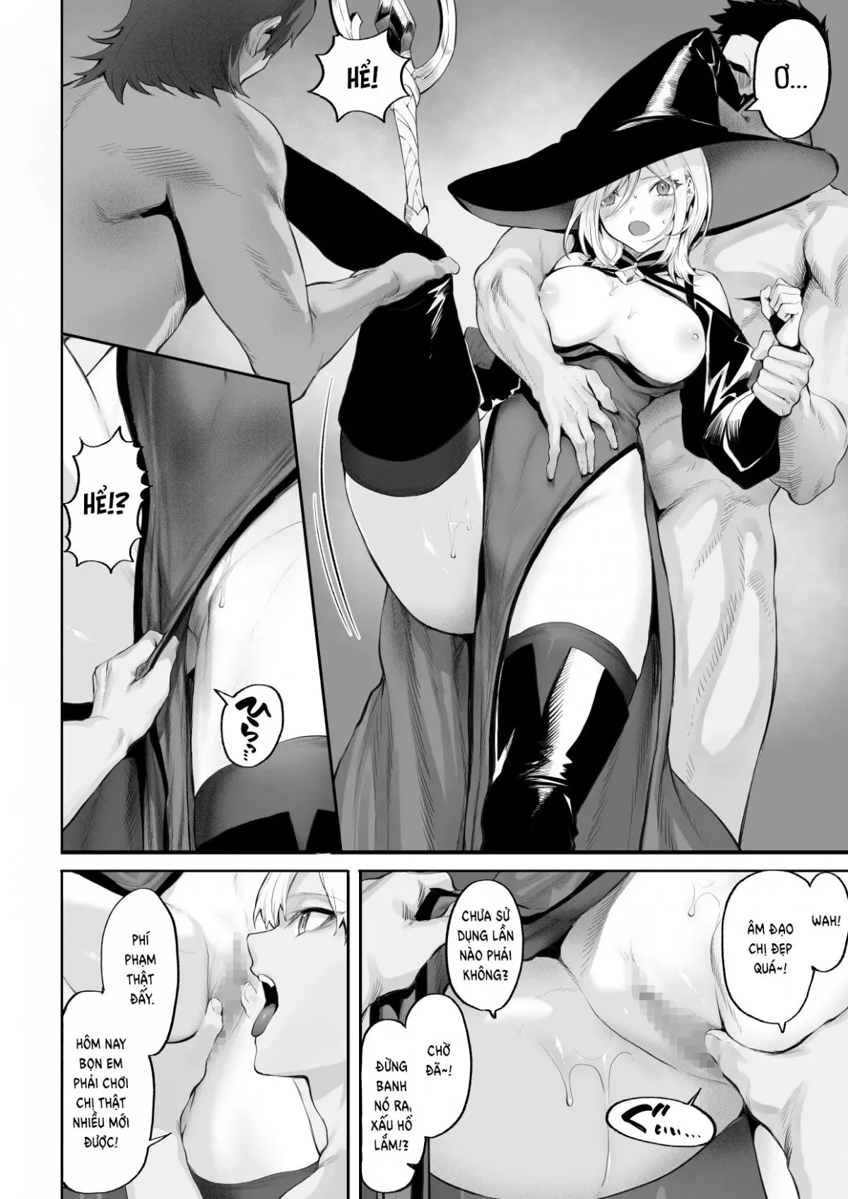 HentaiVN.net - Ảnh 11 - Câu chuyện về những thiếu nữ chiến tranh! ~Nữ Samurai~ [Ikusa Otome to Ikusa Goto!; 戦乙女といくさごと!] - ~Nữ phù thuỷ~ Phần cuối