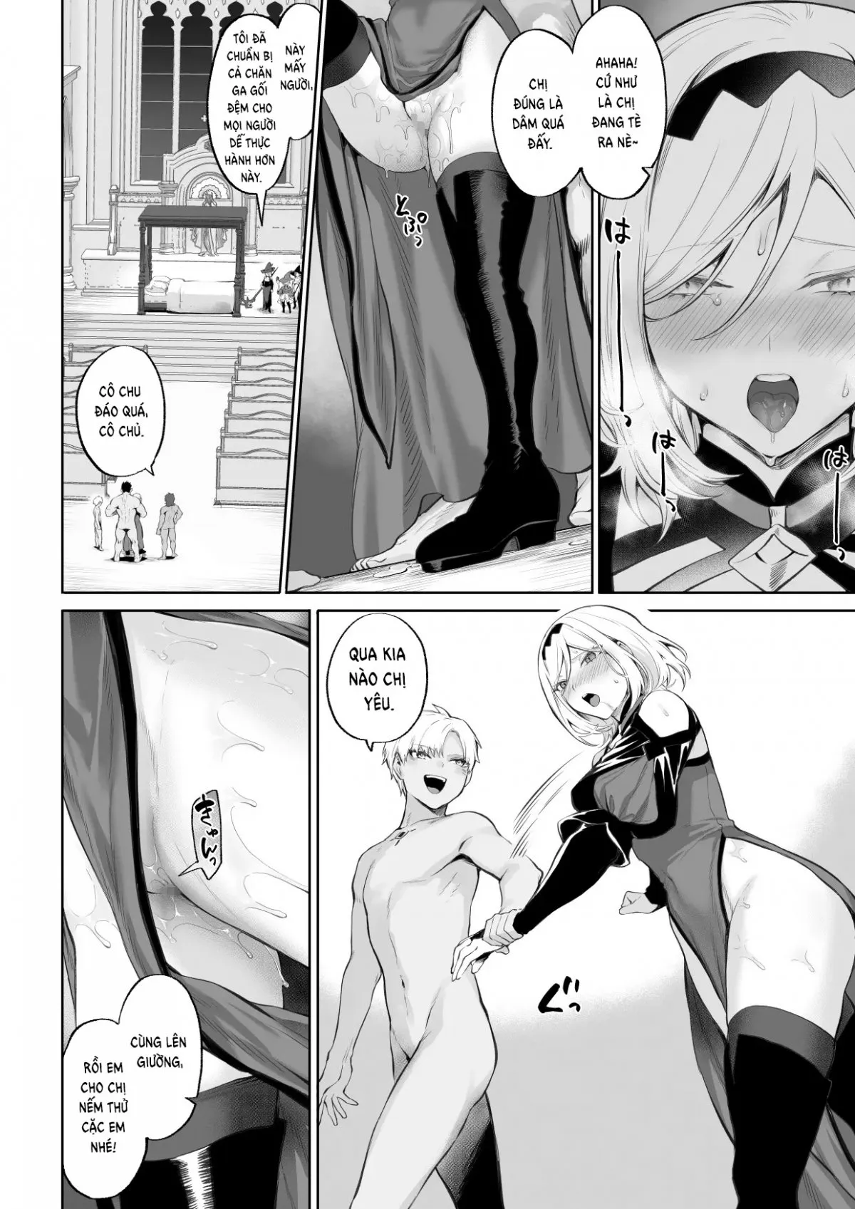 HentaiVN.net - Ảnh 19 - Câu chuyện về những thiếu nữ chiến tranh! ~Nữ Samurai~ [Ikusa Otome to Ikusa Goto!; 戦乙女といくさごと!] - ~Nữ phù thuỷ~ Phần cuối