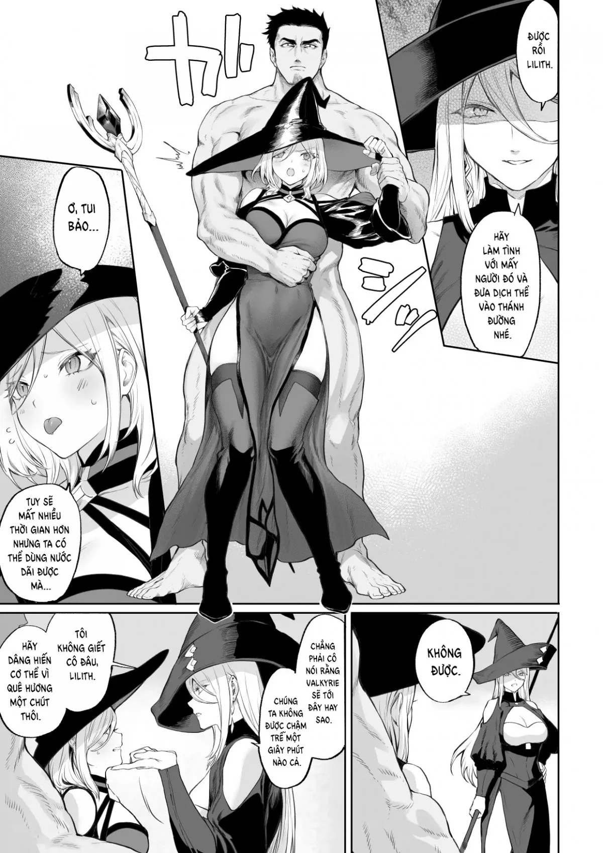 HentaiVN.net - Ảnh 6 - Câu chuyện về những thiếu nữ chiến tranh! ~Nữ Samurai~ [Ikusa Otome to Ikusa Goto!; 戦乙女といくさごと!] - ~Nữ phù thuỷ~ Phần cuối