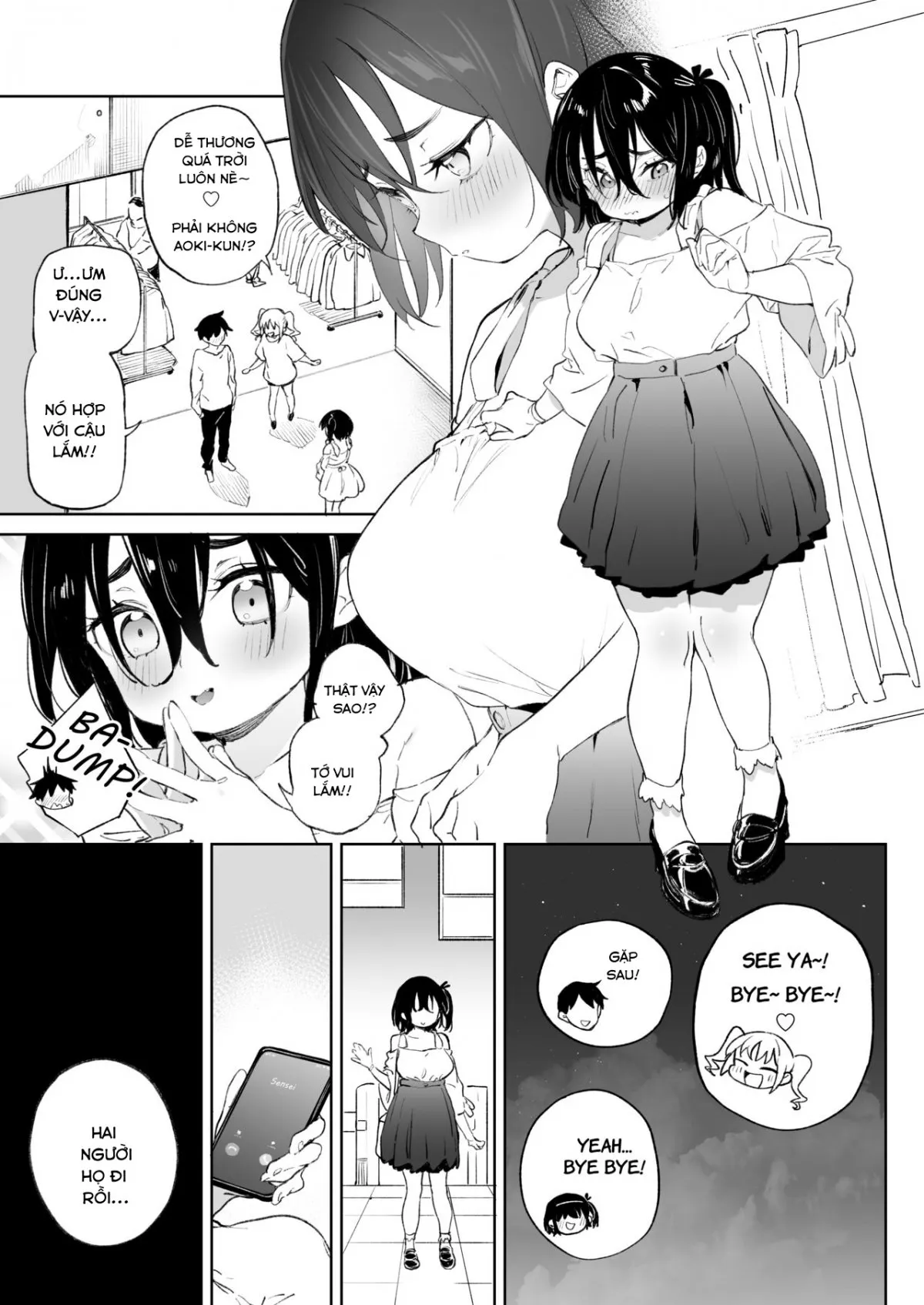 HentaiVN.net - Ảnh 10 - At the end of the day, both cheerful girls and meek girls are, in front of cock, nothing but females [Genki na Musume ...] - Oneshot