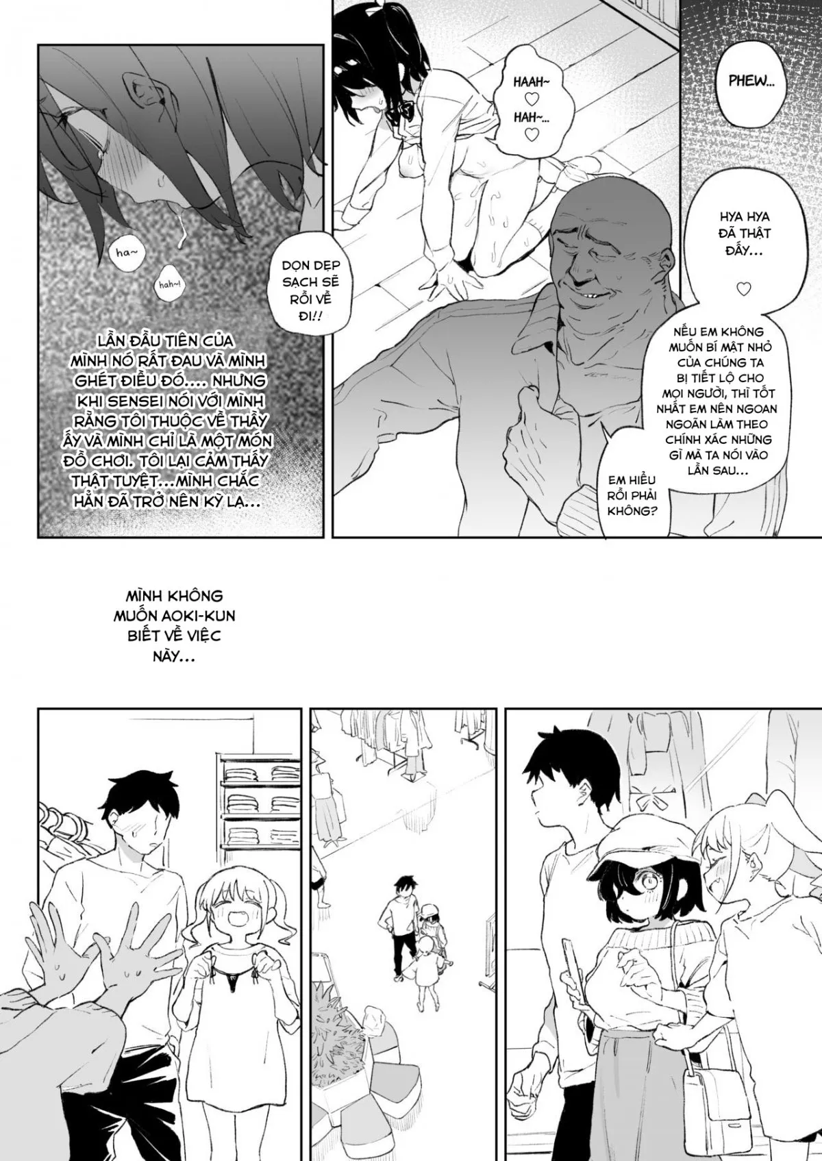 HentaiVN.net - Ảnh 9 - At the end of the day, both cheerful girls and meek girls are, in front of cock, nothing but females [Genki na Musume ...] - Oneshot