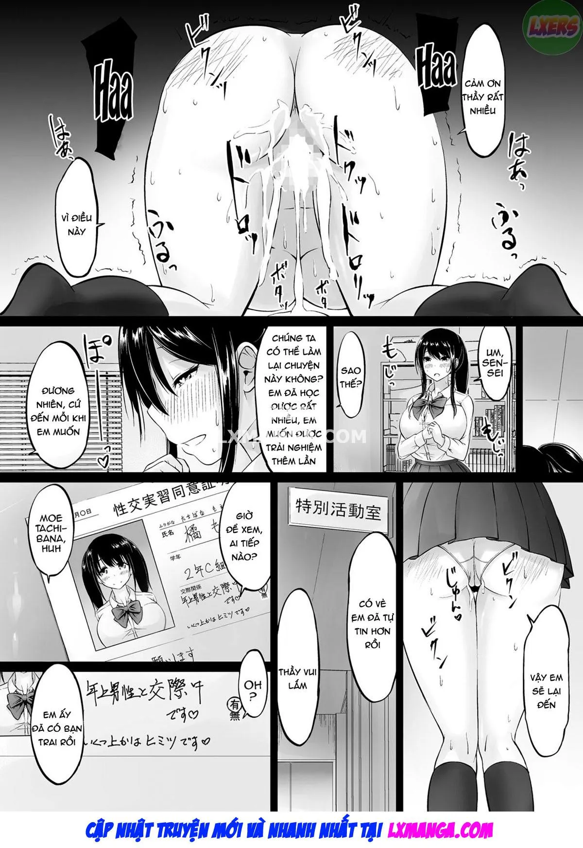 HentaiVN.net - Ảnh 27 - Meimon Jogakuin no Kozukuri Kobetsu Jisshuu [A Girl's College For Noble Families Baby-Making Exercises] - Oneshot
