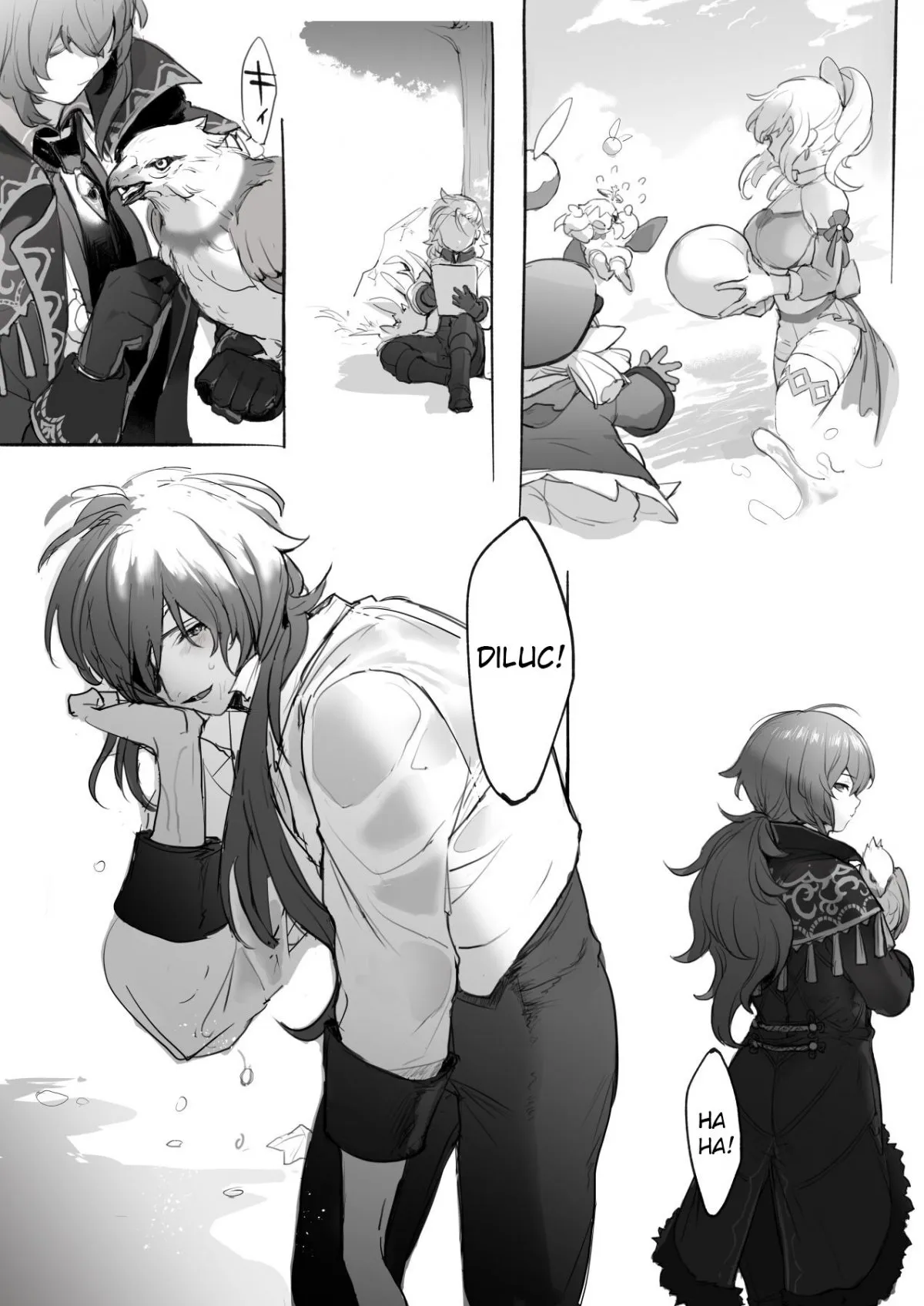 HentaiVN.net - Ảnh 3 - Nakayoshi Kaeya & Diluc Wa [仲良しガイディル♀話] - Oneshot