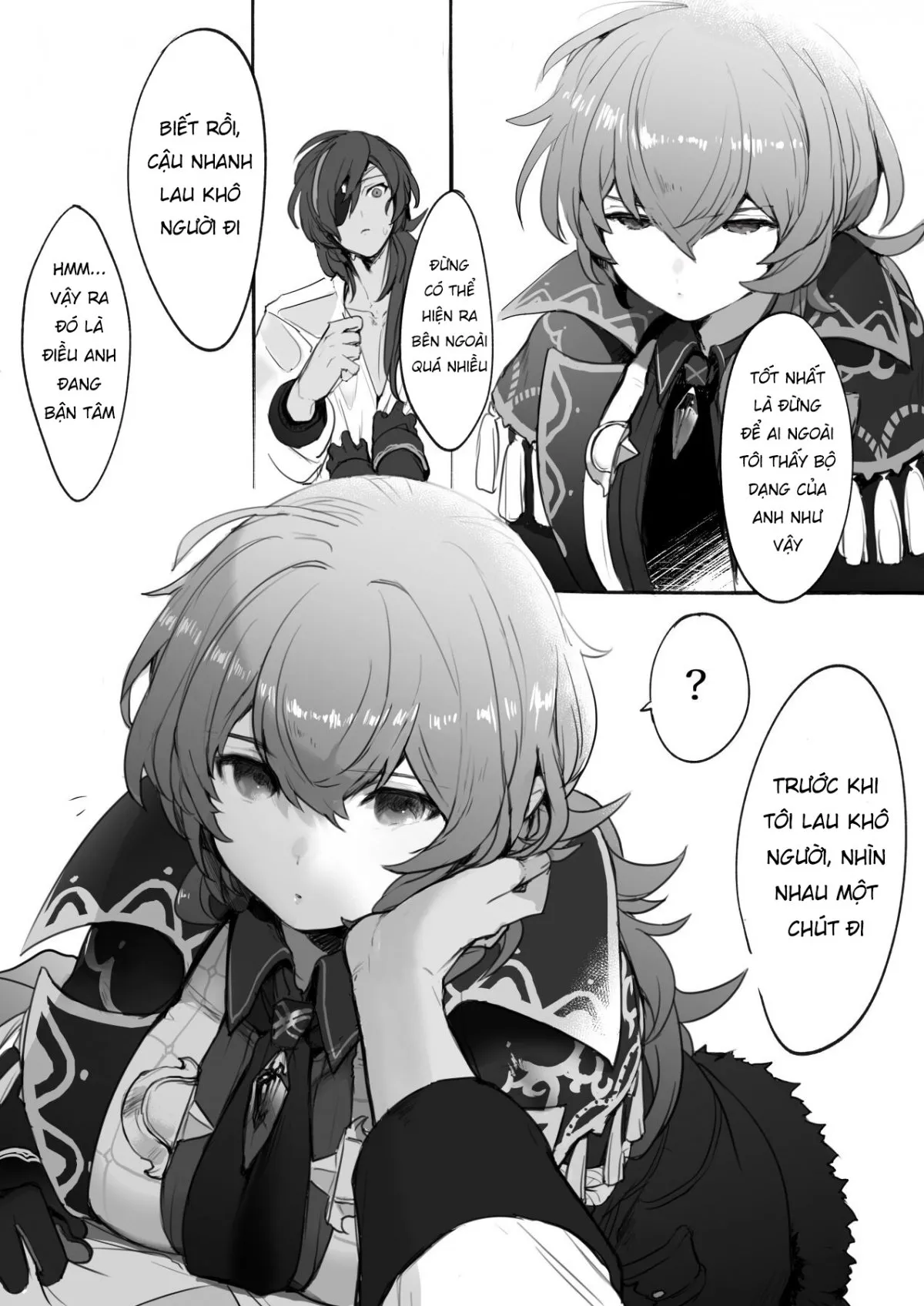 HentaiVN.net - Ảnh 5 - Nakayoshi Kaeya & Diluc Wa [仲良しガイディル♀話] - Oneshot