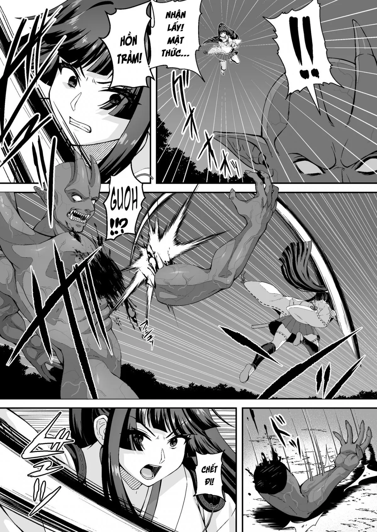 HentaiVN.net - Ảnh 17 - Tatsujin Taimashi nara Shokushu Youma Nante Teki Janai - Oneshot