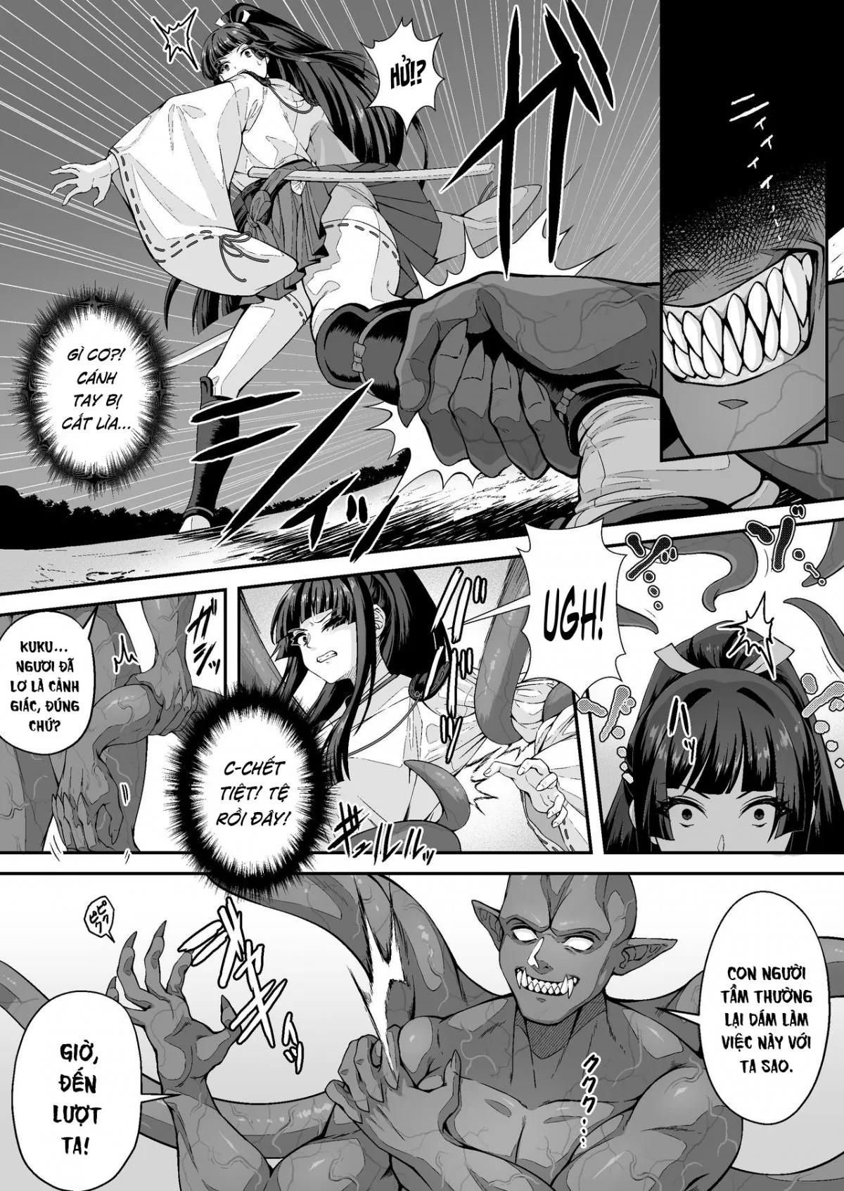 HentaiVN.net - Ảnh 18 - Tatsujin Taimashi nara Shokushu Youma Nante Teki Janai - Oneshot