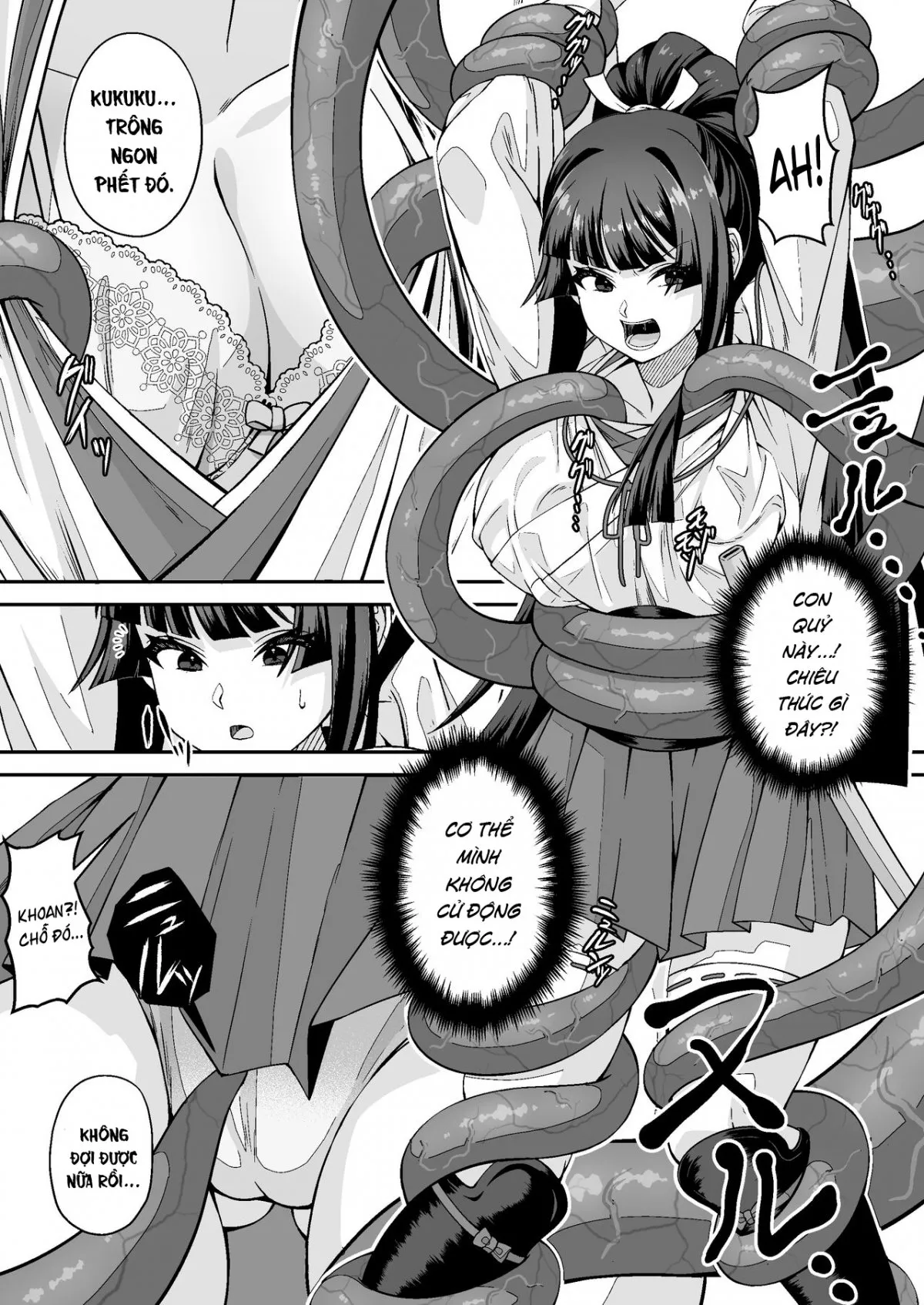HentaiVN.net - Ảnh 19 - Tatsujin Taimashi nara Shokushu Youma Nante Teki Janai - Oneshot