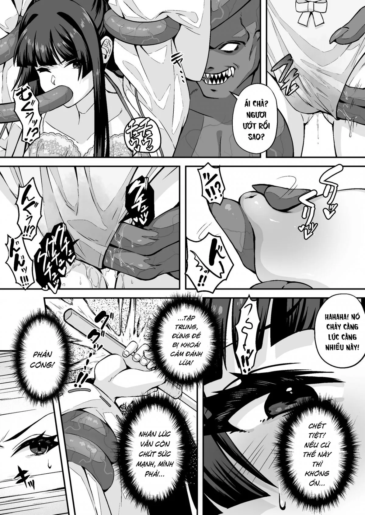 HentaiVN.net - Ảnh 24 - Tatsujin Taimashi nara Shokushu Youma Nante Teki Janai - Oneshot
