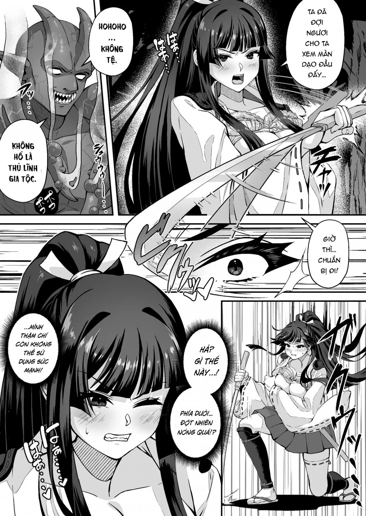 HentaiVN.net - Ảnh 26 - Tatsujin Taimashi nara Shokushu Youma Nante Teki Janai - Oneshot
