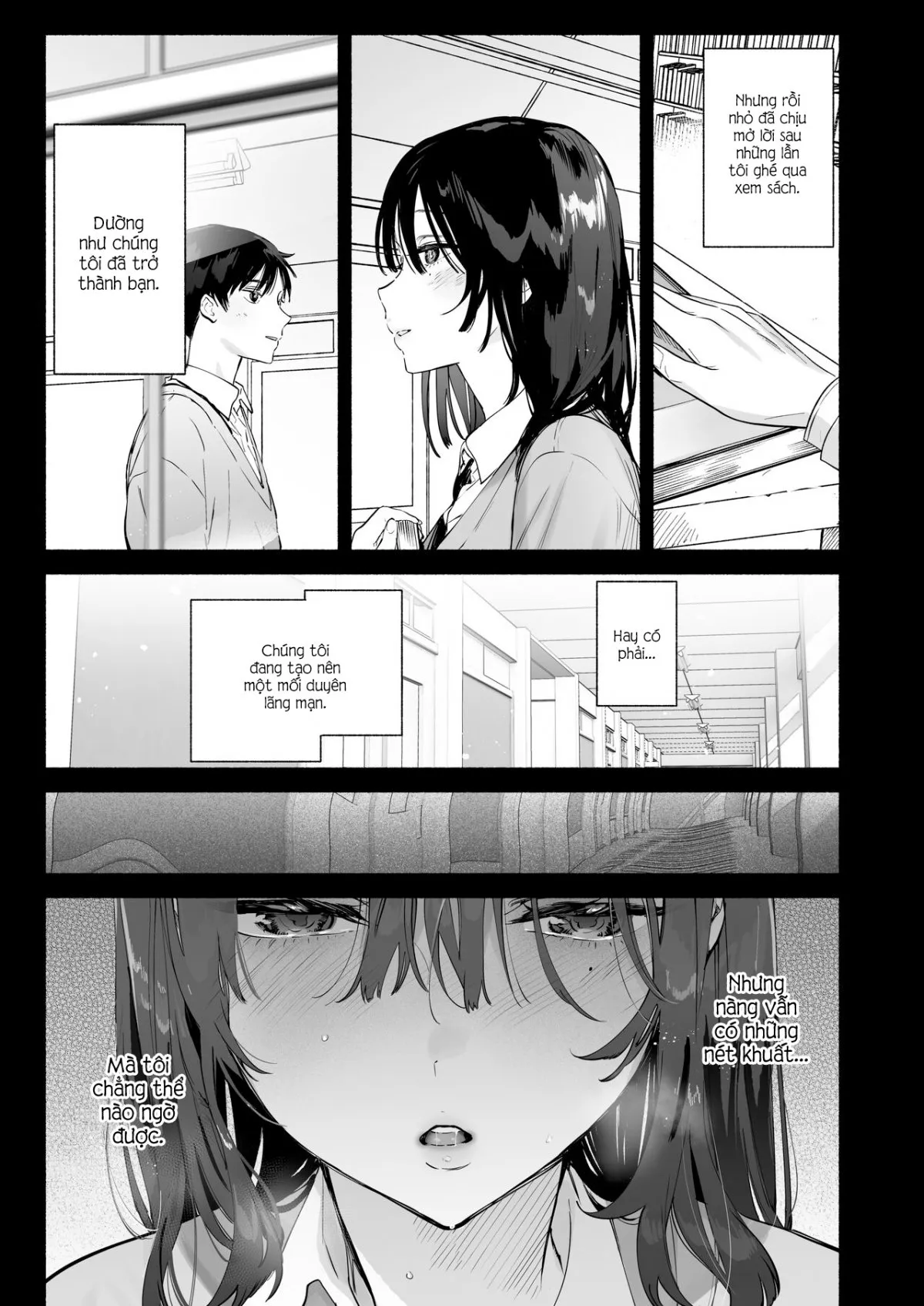 HentaiVN.net - Ảnh 2 - Mukuchi na Tosho Iin to Sex Zuke. Natsuyasumi Hen ~Sex zuke no Futsukakan...~ - Oneshot