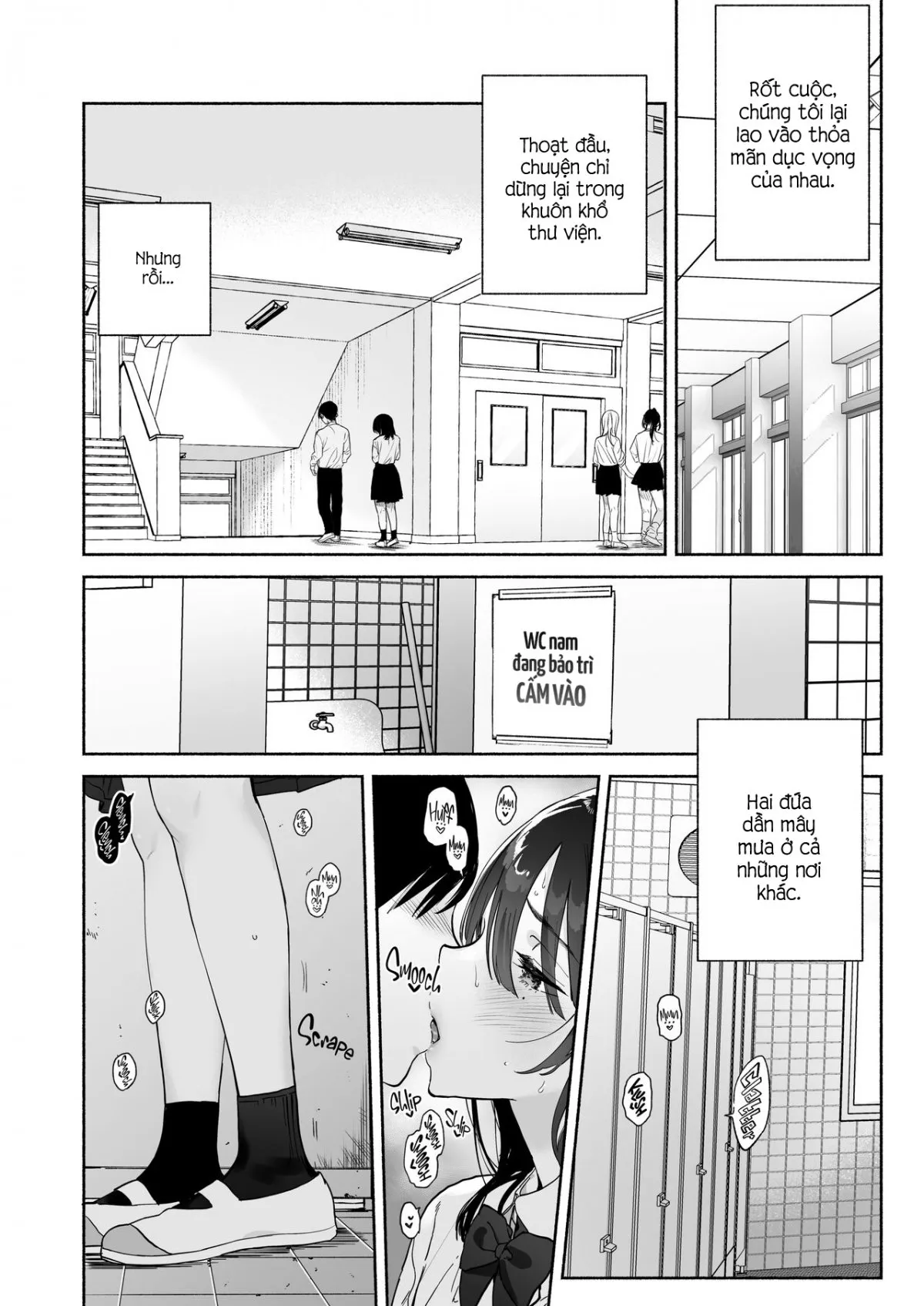 HentaiVN.net - Ảnh 8 - Mukuchi na Tosho Iin to Sex Zuke. Natsuyasumi Hen ~Sex zuke no Futsukakan...~ - Oneshot