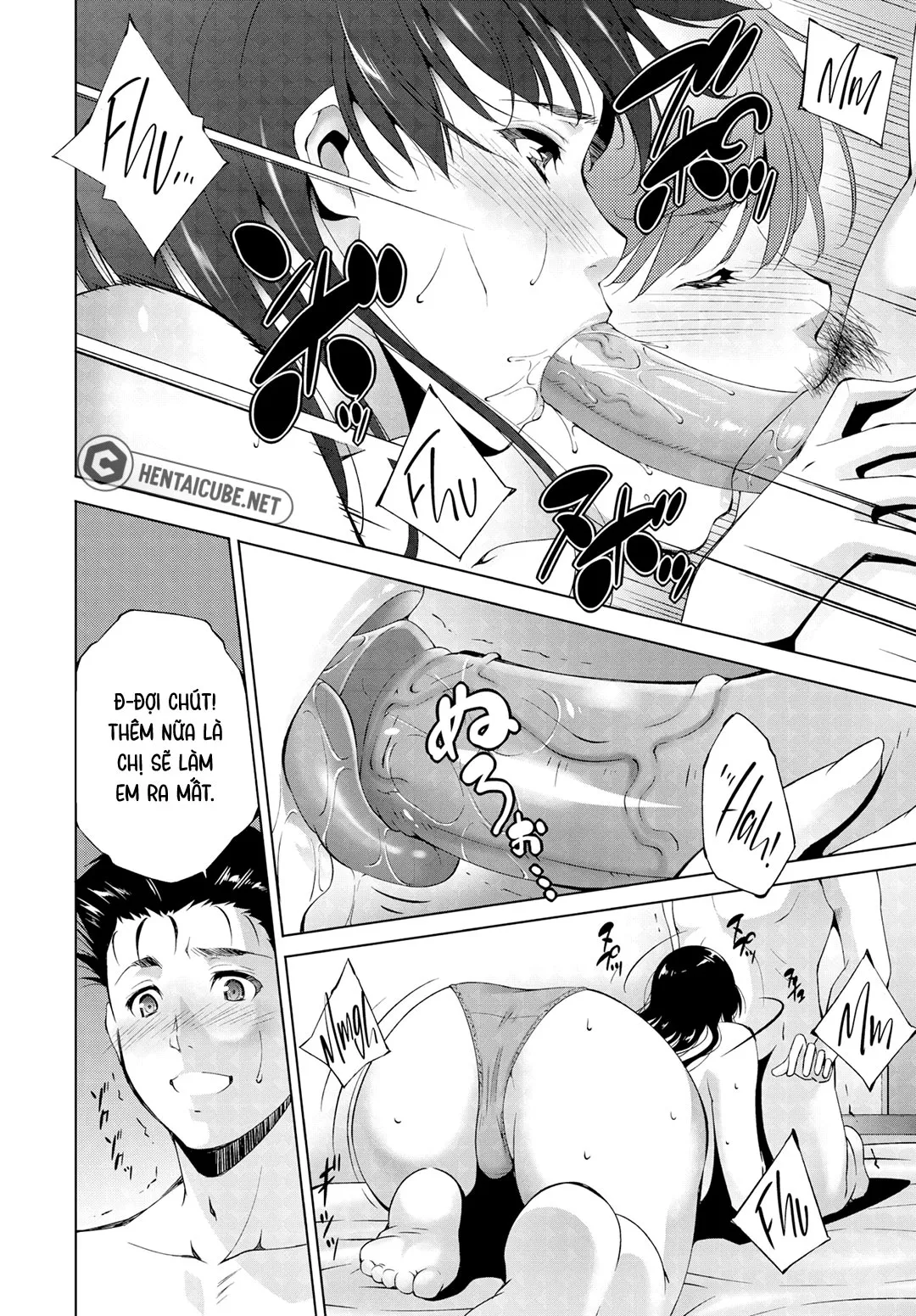 HentaiVN.net - Ảnh 9 - Bí mật của chị em tôi - Oneshot