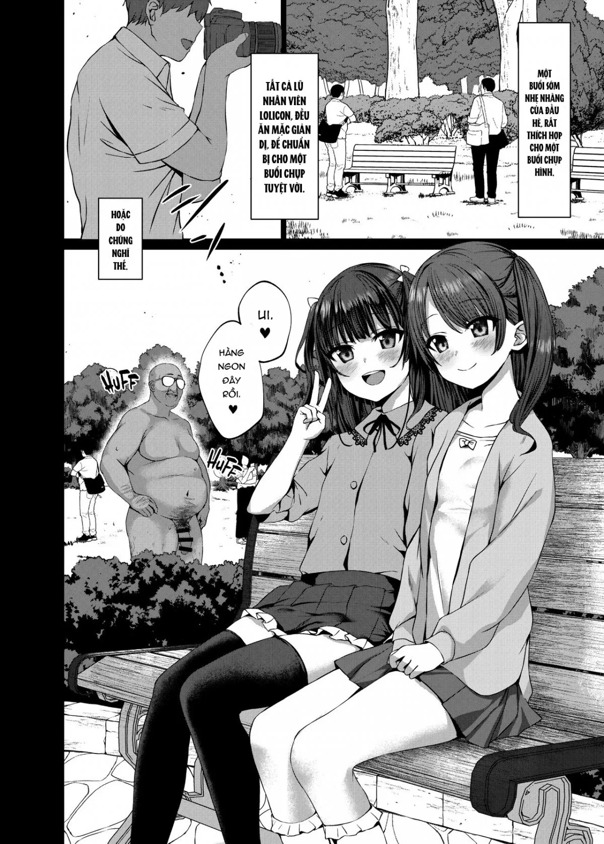 HentaiVN.net - Ảnh 5 - Ông già với khả năng ngưng đọng thời gian 1.5 - Chap 1