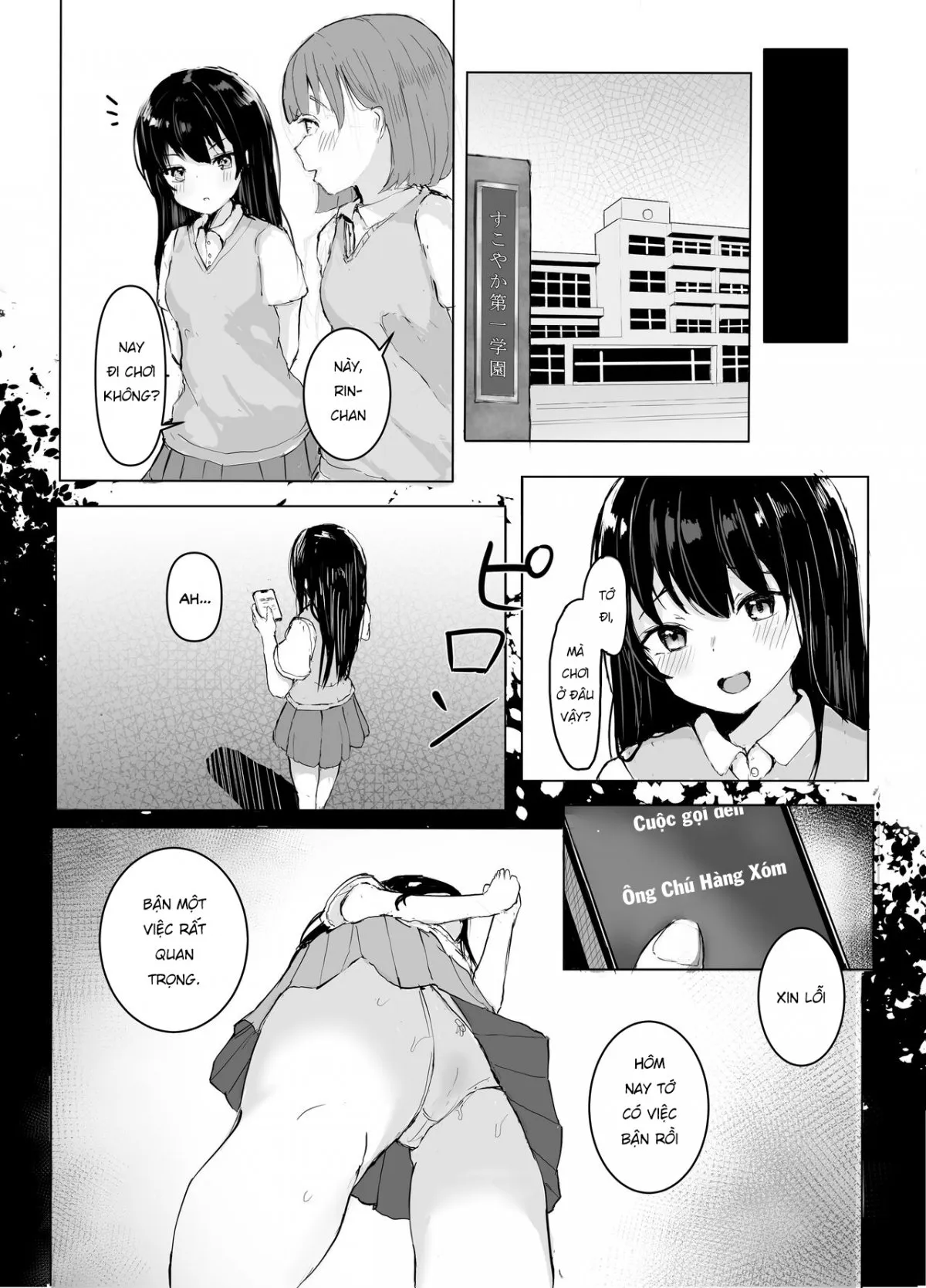 HentaiVN.net - Ảnh 14 - Làm Chuyện Đó Cùng Ông Chú Hàng Xóm [Oji-san to Icha Love Seikou Nikki] - Oneshot