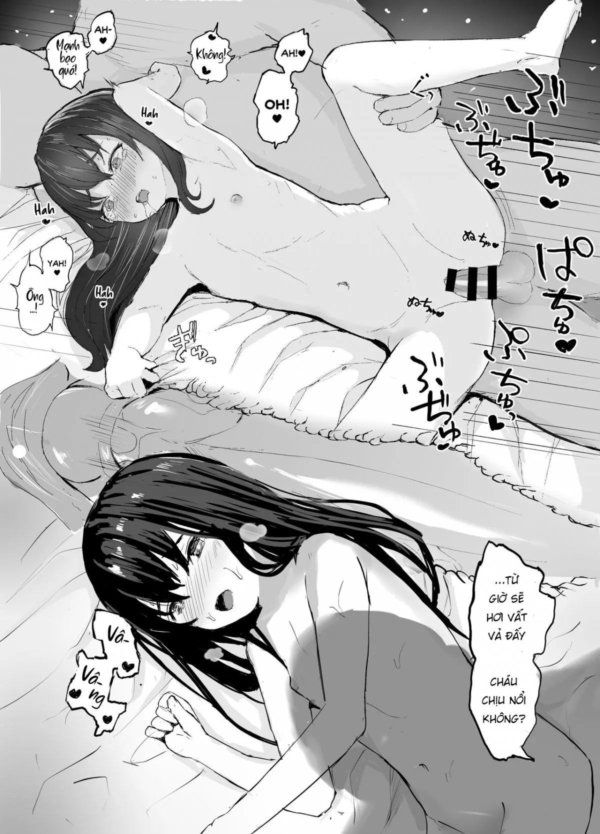 HentaiVN.net - Ảnh 8 - Làm Chuyện Đó Cùng Ông Chú Hàng Xóm [Oji-san to Icha Love Seikou Nikki] - Oneshot