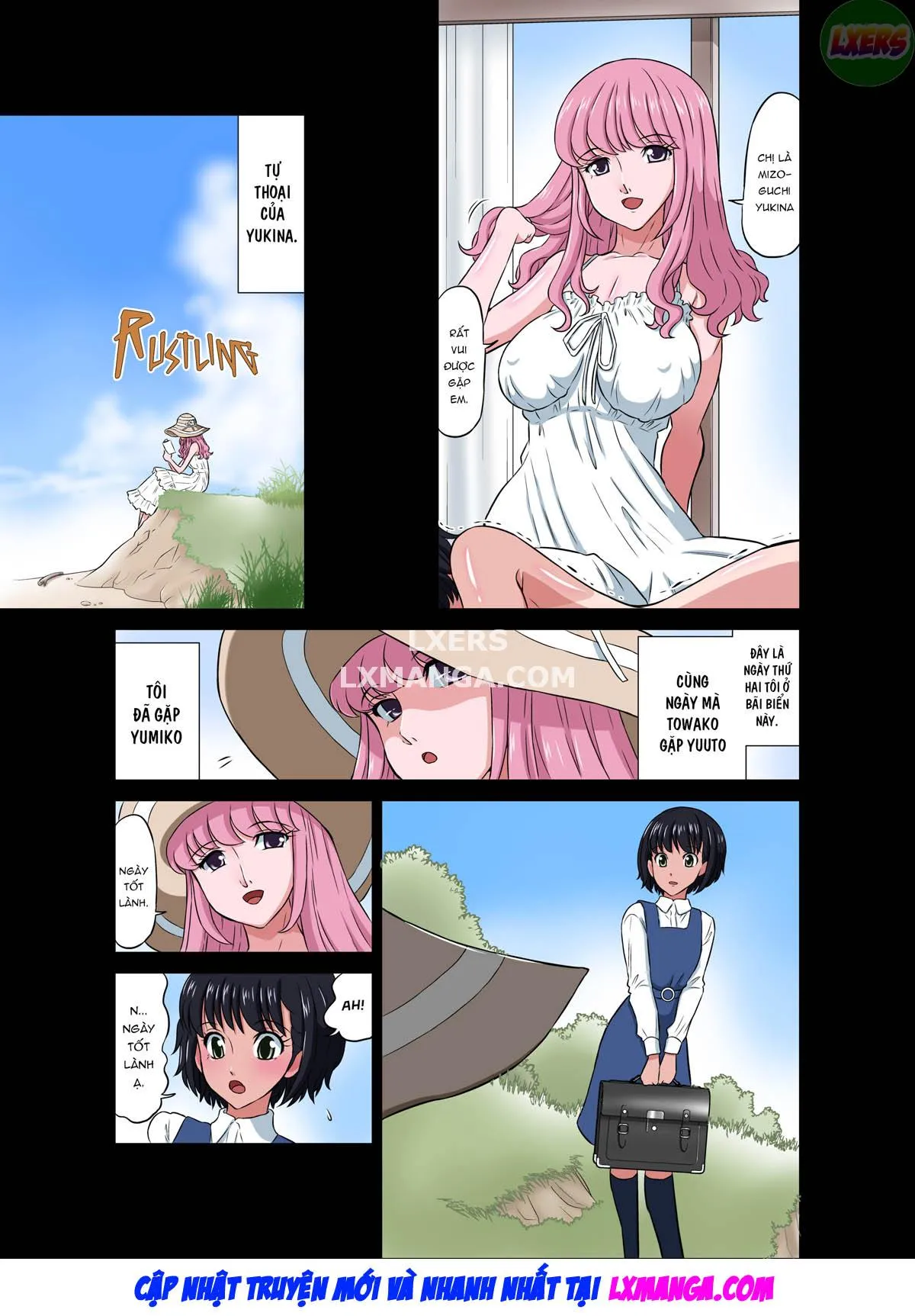 HentaiVN.net - Ảnh 23 - A Book About How We Made a Boy and Girl We Picked Up at the Beach Have Sex! - Oneshot