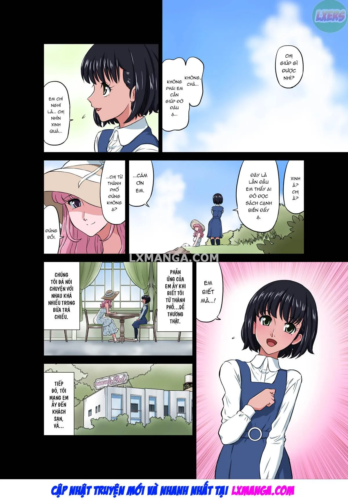 HentaiVN.net - Ảnh 24 - A Book About How We Made a Boy and Girl We Picked Up at the Beach Have Sex! - Oneshot