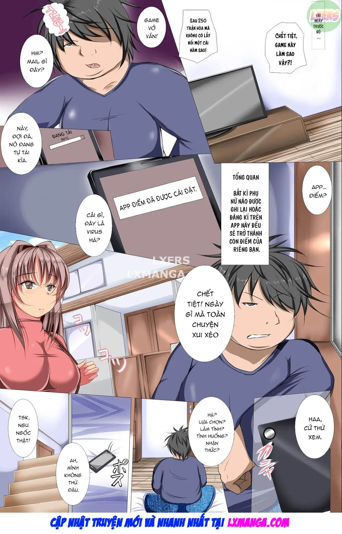 HentaiVN.net - Ảnh 7 - Saikyou DeliHealth Sennou Appli [Mukatsuku Gishimai mo Eroi Hitozuma mo Ninki Idol mo Zenin Ore Senyou no DeliHealth Onaho] - Oneshot