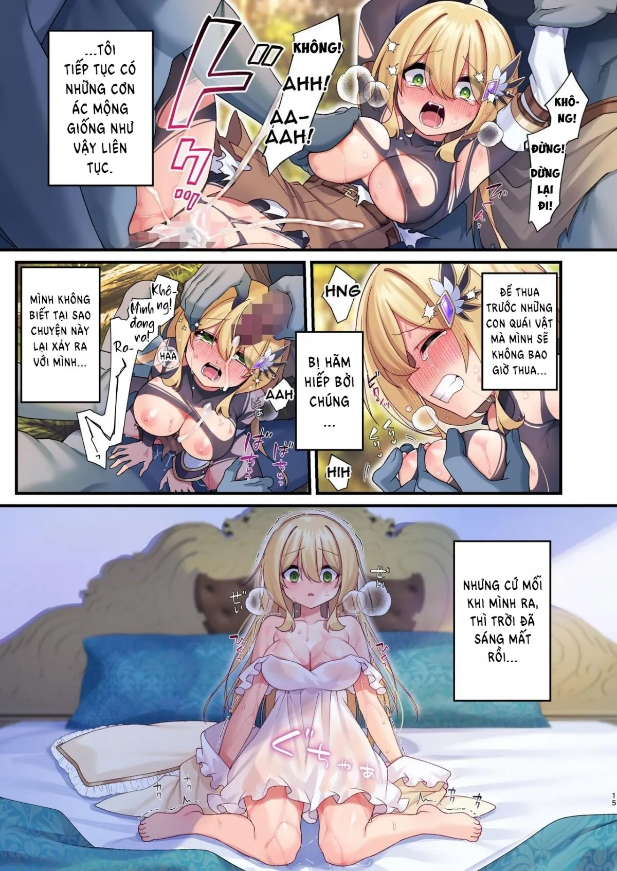 HentaiVN.net - Ảnh 14 - Chuyến phiêu lưu của anh hùng-chan đã đi đến hồi kết [Yuusha-chan no Bouken wa Owatte Shimatta!] - Oneshot