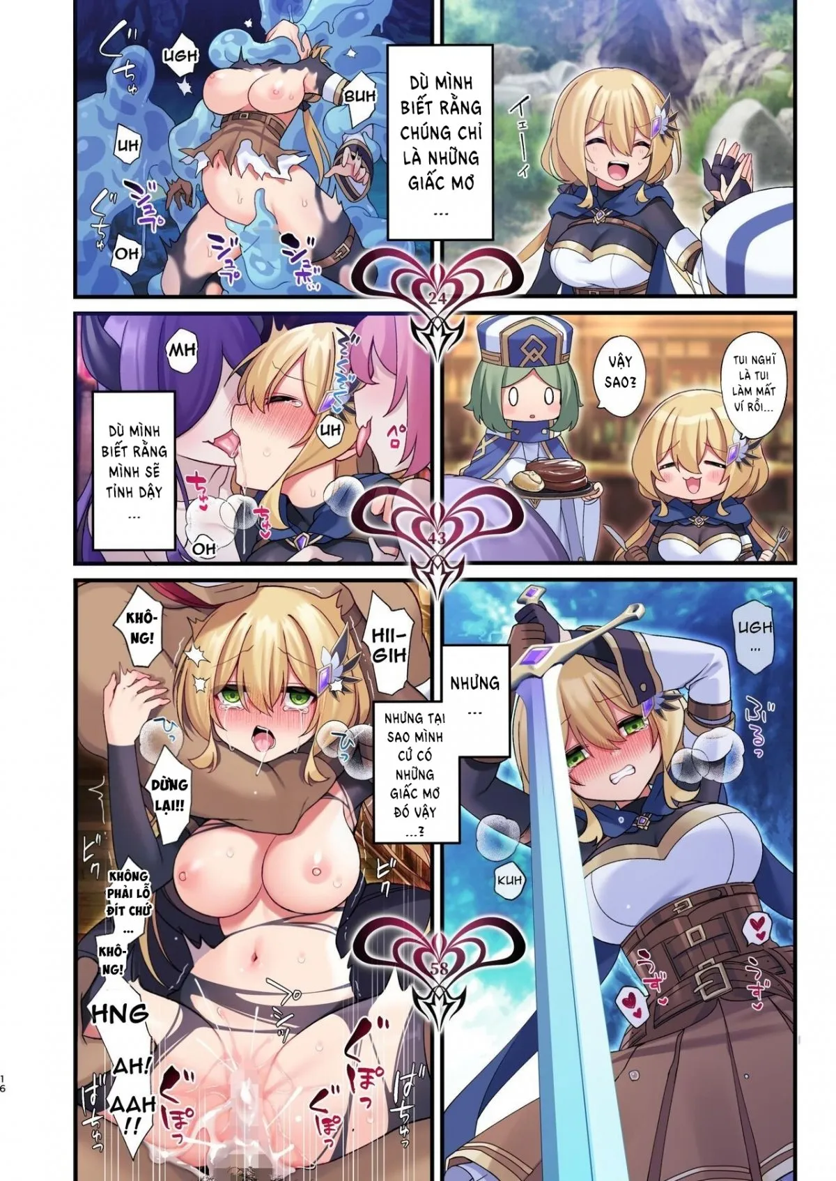 HentaiVN.net - Ảnh 15 - Chuyến phiêu lưu của anh hùng-chan đã đi đến hồi kết [Yuusha-chan no Bouken wa Owatte Shimatta!] - Oneshot