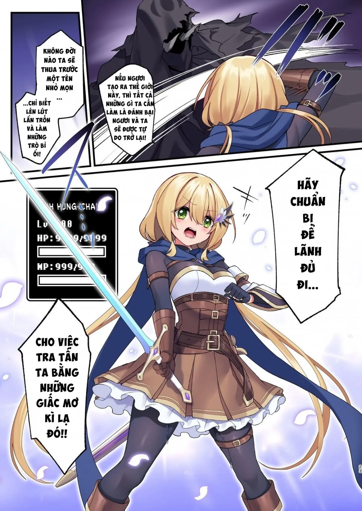 HentaiVN.net - Ảnh 22 - Chuyến phiêu lưu của anh hùng-chan đã đi đến hồi kết [Yuusha-chan no Bouken wa Owatte Shimatta!] - Oneshot