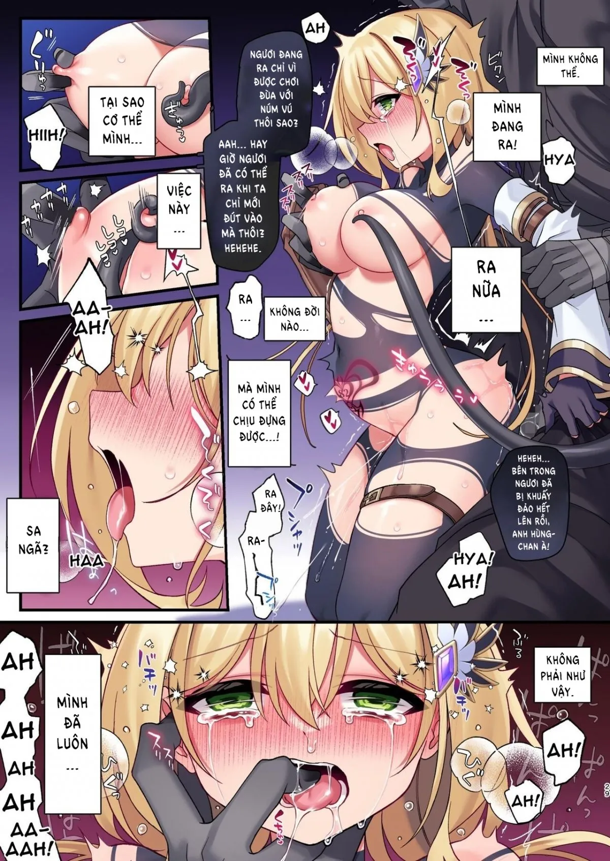 HentaiVN.net - Ảnh 28 - Chuyến phiêu lưu của anh hùng-chan đã đi đến hồi kết [Yuusha-chan no Bouken wa Owatte Shimatta!] - Oneshot