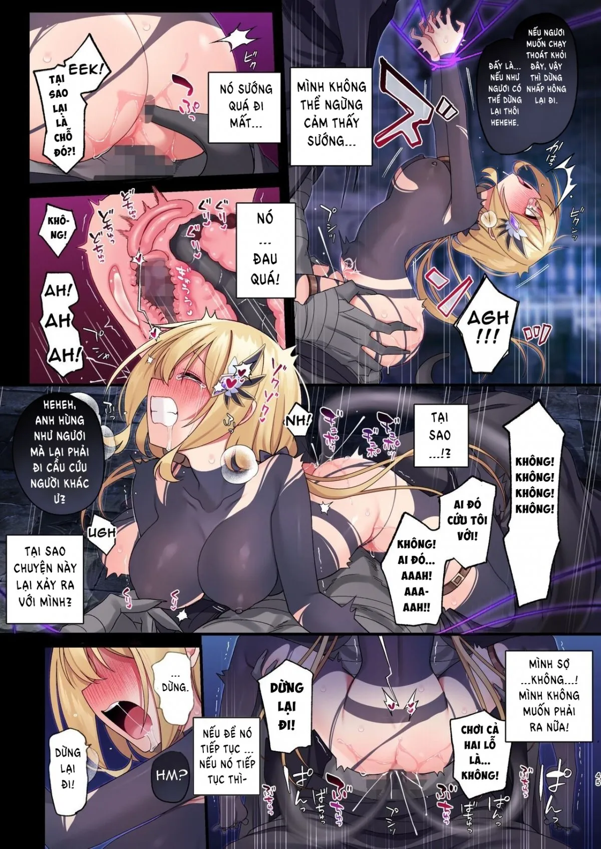 HentaiVN.net - Ảnh 44 - Chuyến phiêu lưu của anh hùng-chan đã đi đến hồi kết [Yuusha-chan no Bouken wa Owatte Shimatta!] - Oneshot