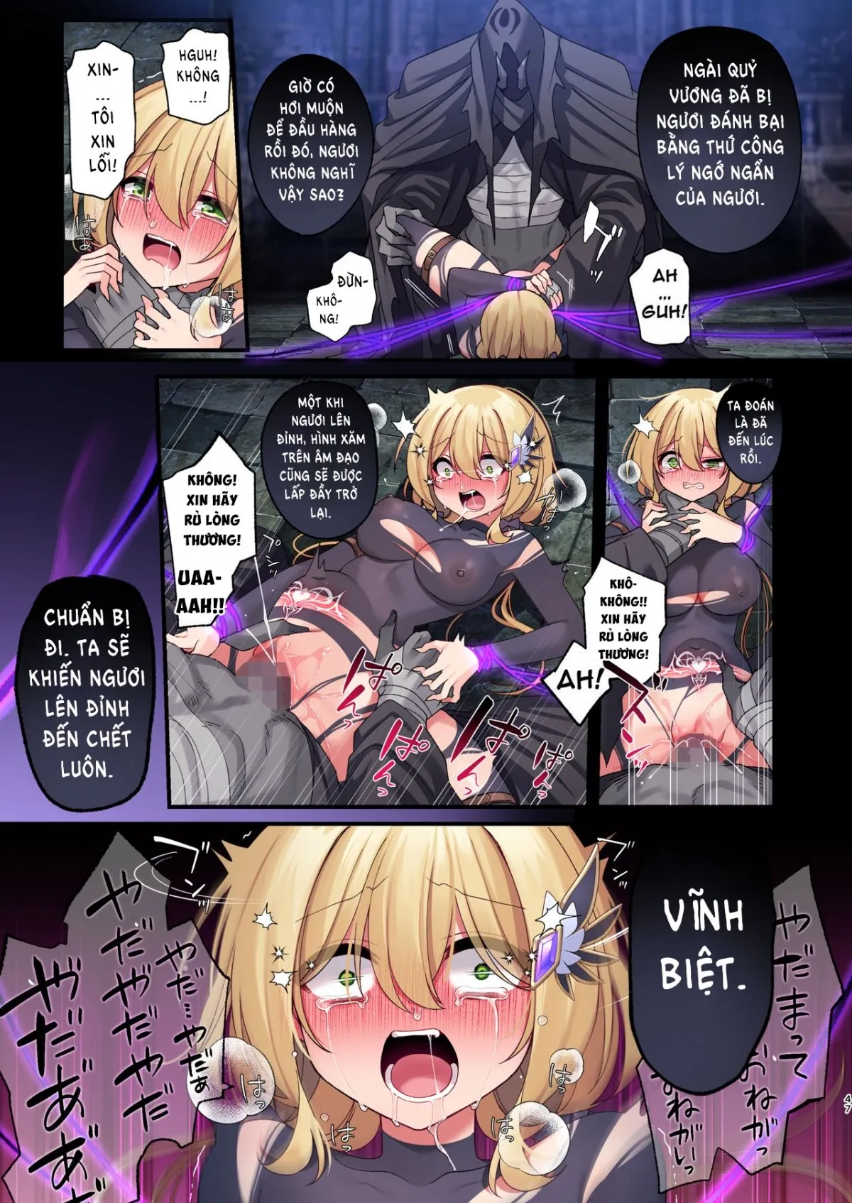 HentaiVN.net - Ảnh 46 - Chuyến phiêu lưu của anh hùng-chan đã đi đến hồi kết [Yuusha-chan no Bouken wa Owatte Shimatta!] - Oneshot