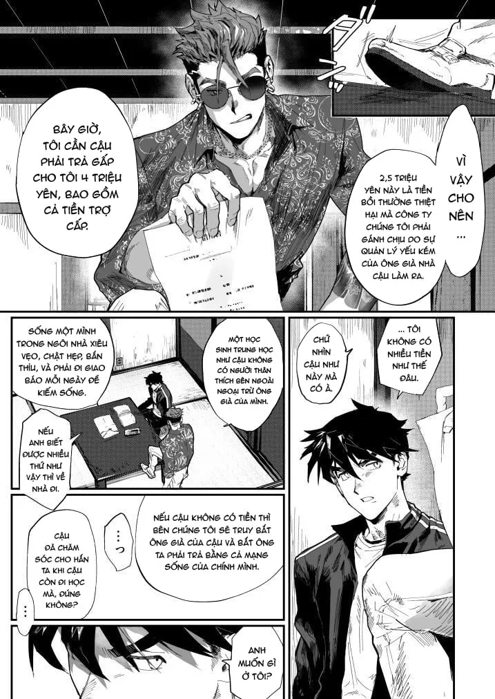 HentaiVN.net - Ảnh 4 - Bitch na Yakuza-san - Chap 1