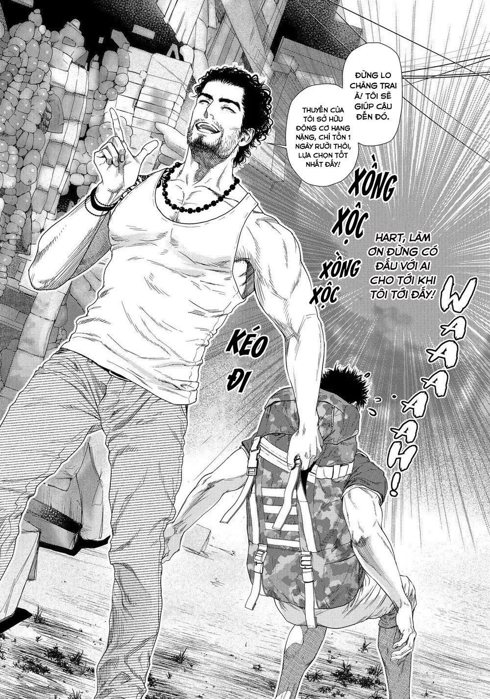 HentaiVN.net - Ảnh 9 - Dick fight island - Chap 2