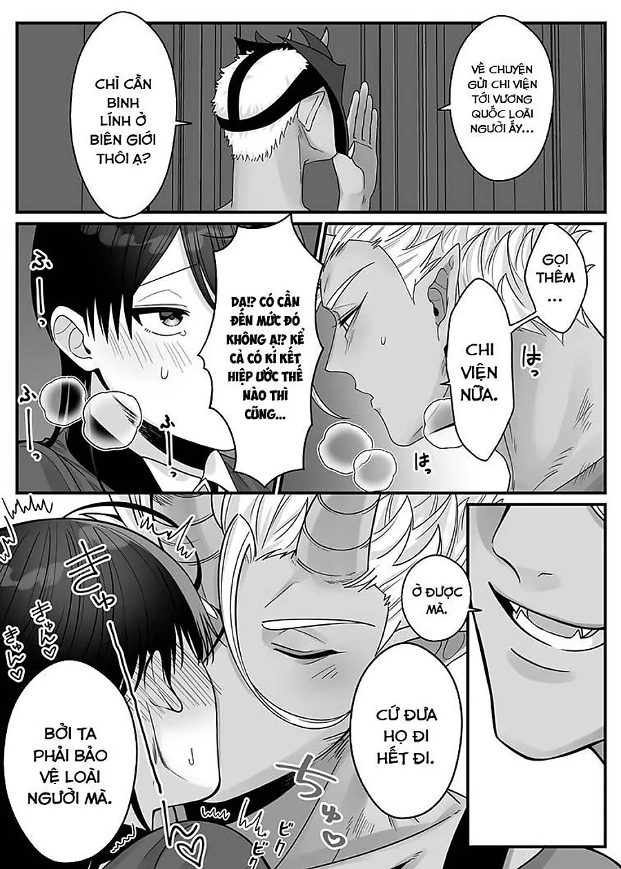 HentaiVN.net - Ảnh 23 - Orc no naedoko ni ochitakedo aisa re sugite chou shiawasedesu! - Chap 1