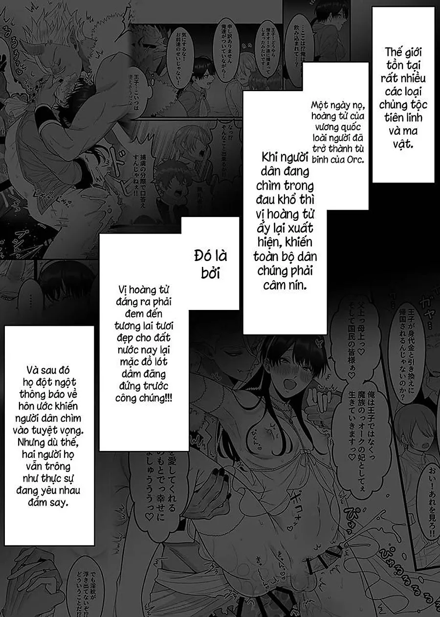 HentaiVN.net - Ảnh 6 - Orc no naedoko ni ochitakedo aisa re sugite chou shiawasedesu! - Chap 1