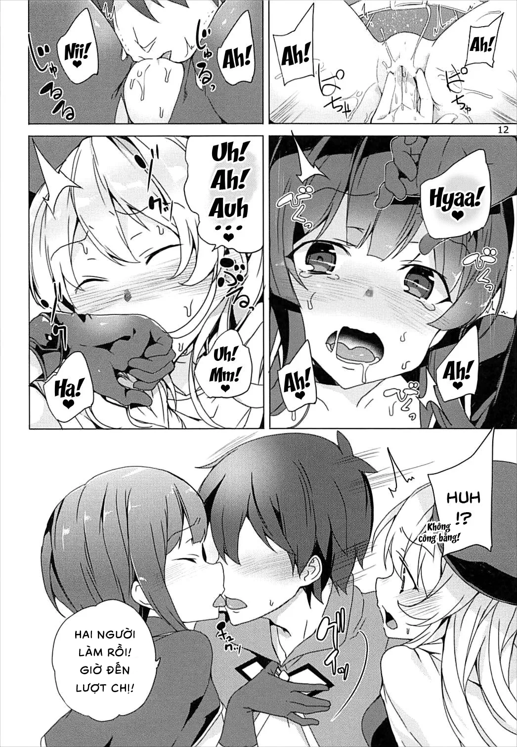 HentaiVN.net - Ảnh 11 - Sore Ike! Megumin Touzokudan | Kìa! Băng trộm của Megumin tái xuất! [それいけ!めぐみん盗賊団] - Oneshot