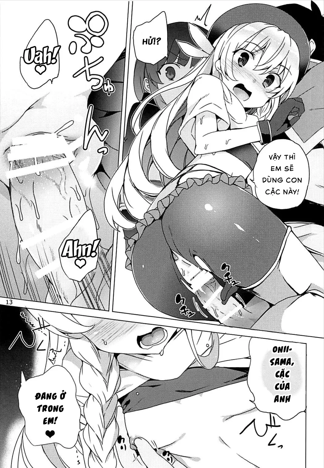 HentaiVN.net - Ảnh 12 - Sore Ike! Megumin Touzokudan | Kìa! Băng trộm của Megumin tái xuất! [それいけ!めぐみん盗賊団] - Oneshot