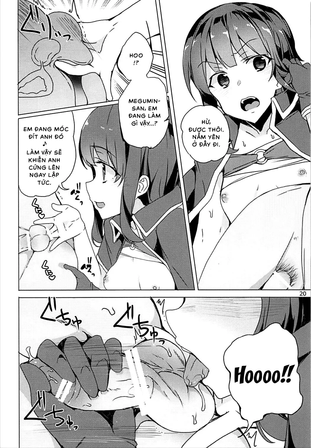 HentaiVN.net - Ảnh 19 - Sore Ike! Megumin Touzokudan | Kìa! Băng trộm của Megumin tái xuất! [それいけ!めぐみん盗賊団] - Oneshot