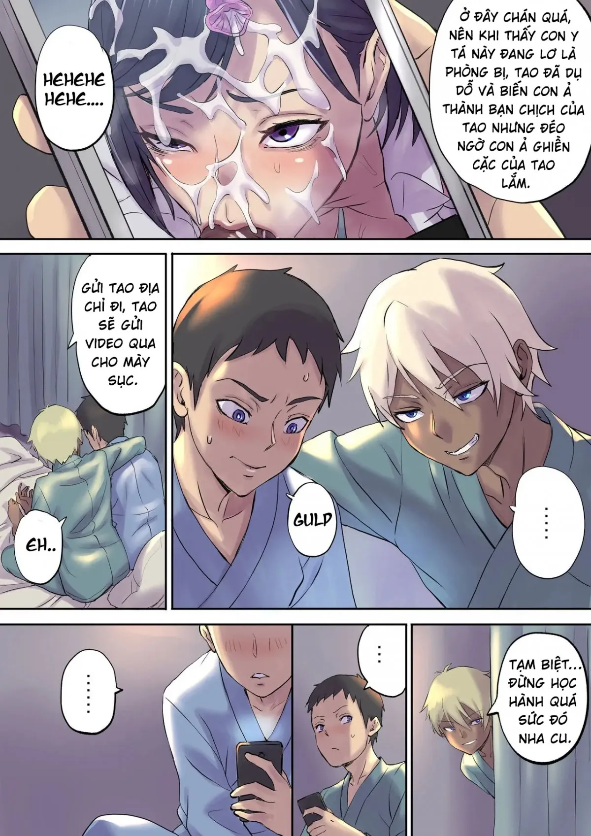HentaiVN.net - Ảnh 20 - Tonari no Bed de Netorareru Kangoshi Jukubo [隣のベッドで寝取られる看護師熟母] - Phần 1