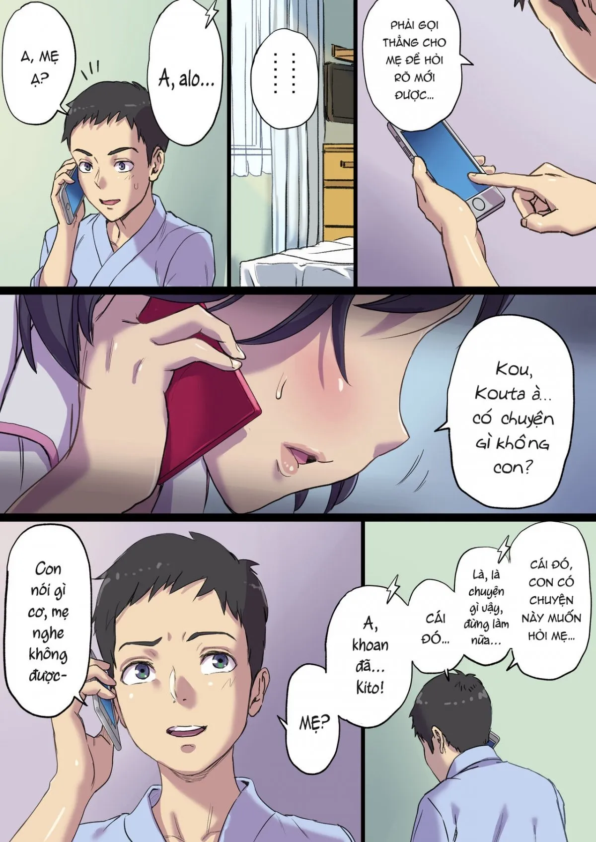 HentaiVN.net - Ảnh 16 - Tonari no Bed de Netorareru Kangoshi Jukubo [隣のベッドで寝取られる看護師熟母] - Phần 2