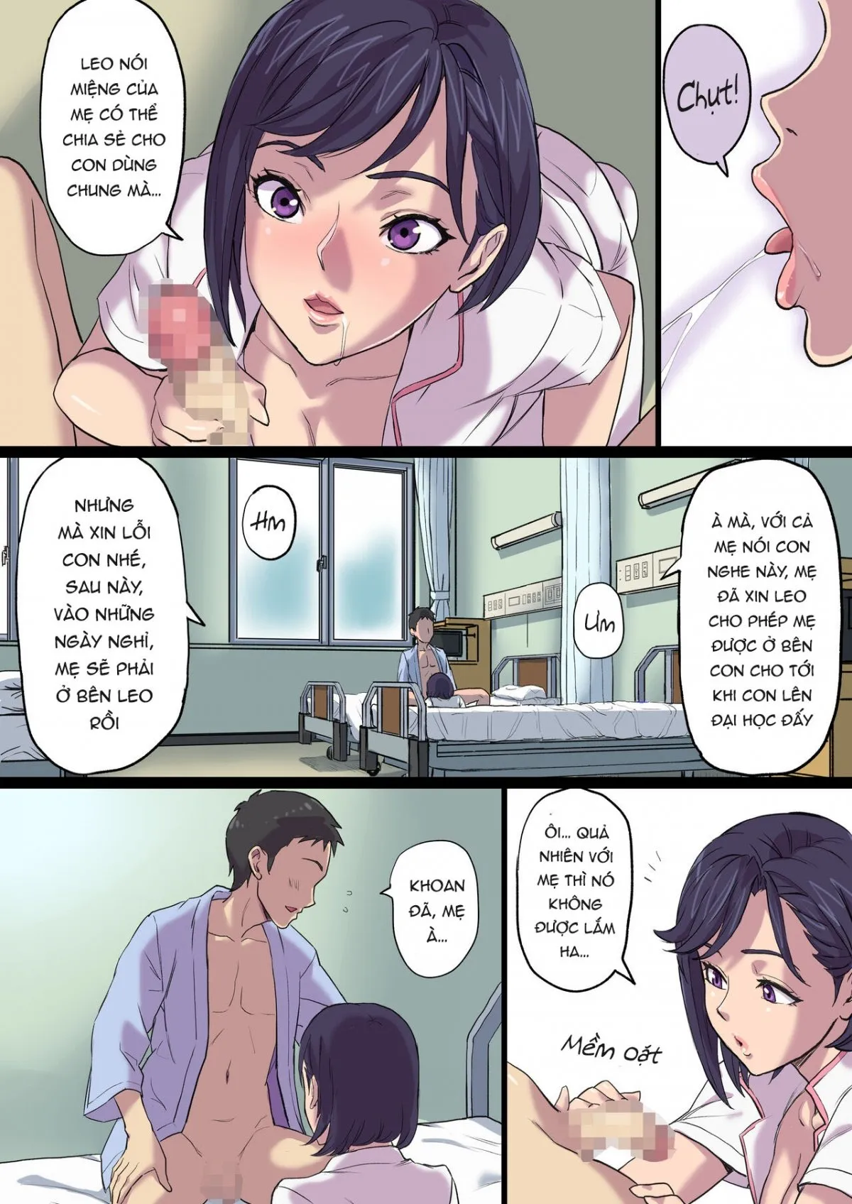 HentaiVN.net - Ảnh 66 - Tonari no Bed de Netorareru Kangoshi Jukubo [隣のベッドで寝取られる看護師熟母] - Phần 2